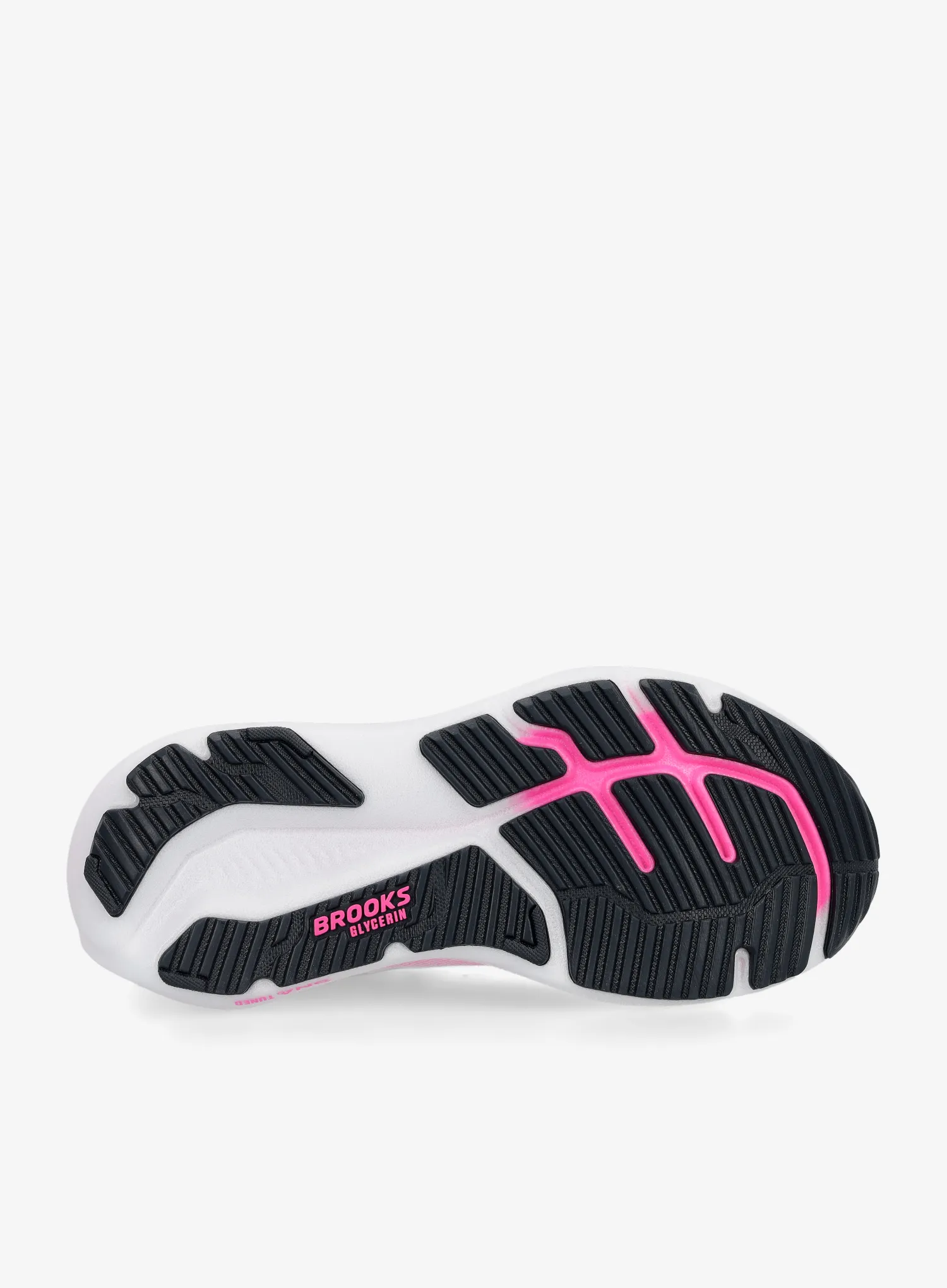 Ženske tenisice za trčanje Brooks Glycerin 23 - white/phantom/cyber pink