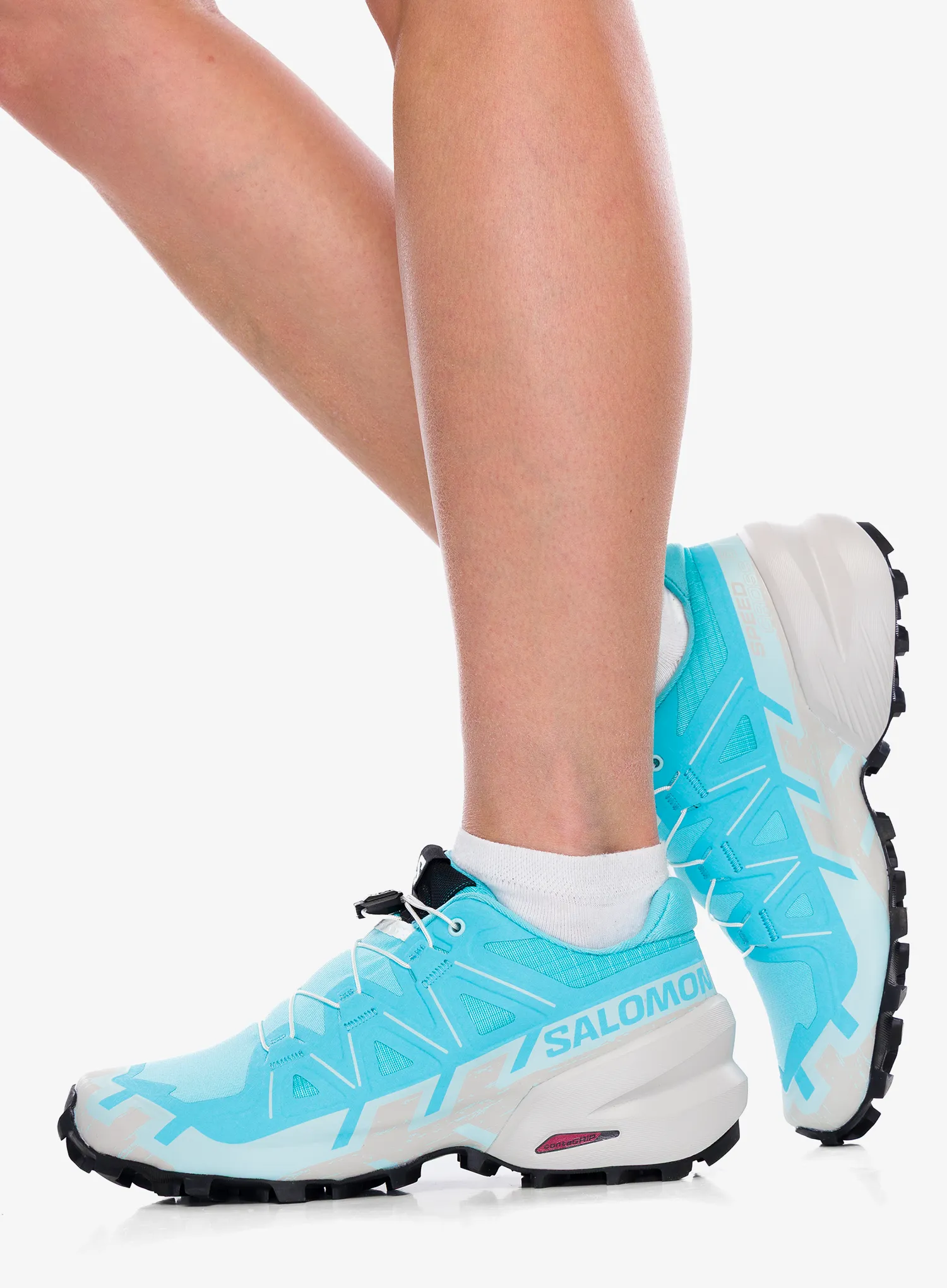 Ženske tenisice za trčanje Salomon Speedcross 6 - blue curacao/lunar