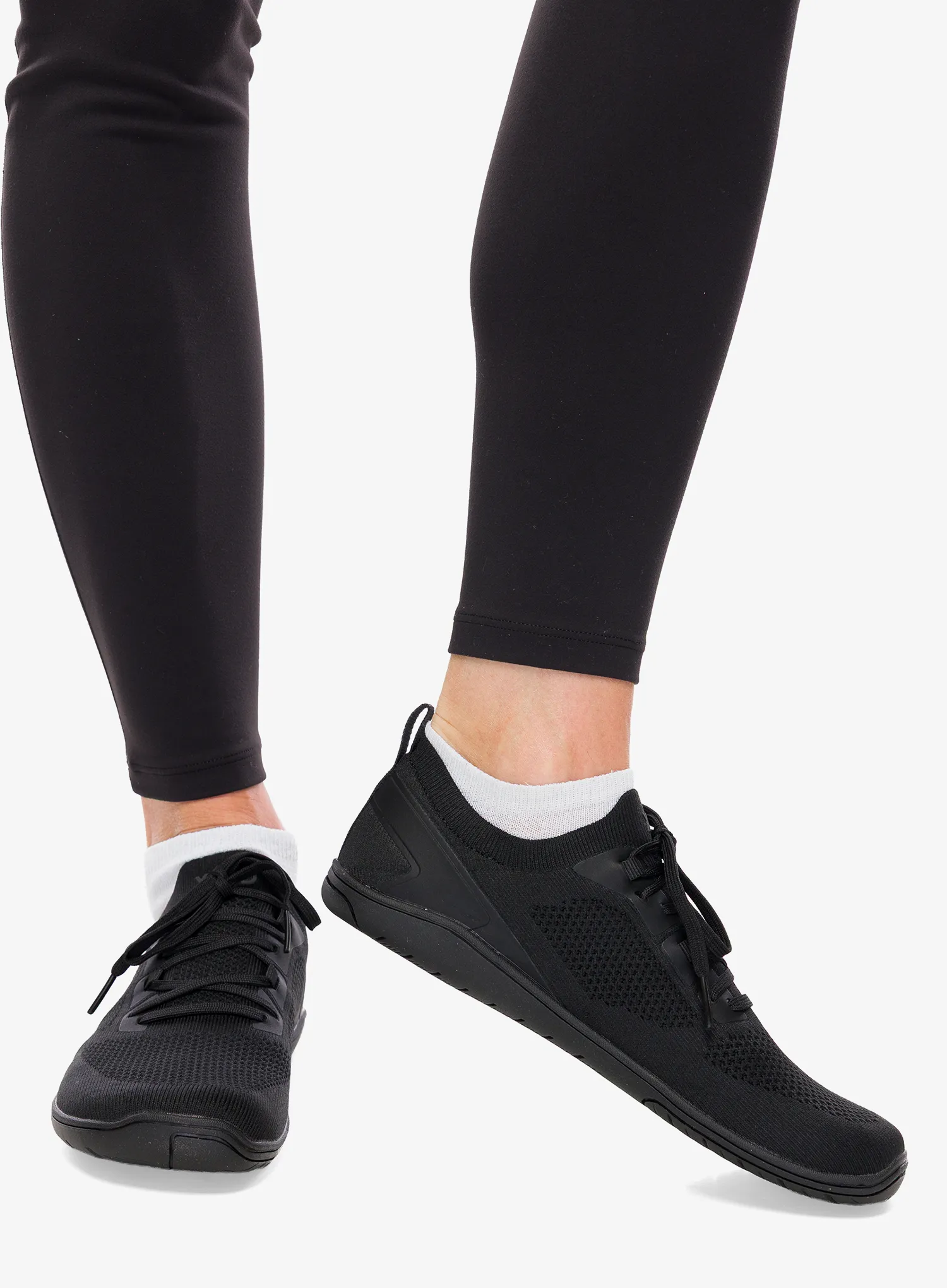 Ženske tenisice za trčanje Xero Shoes Nexus Knit - black/black