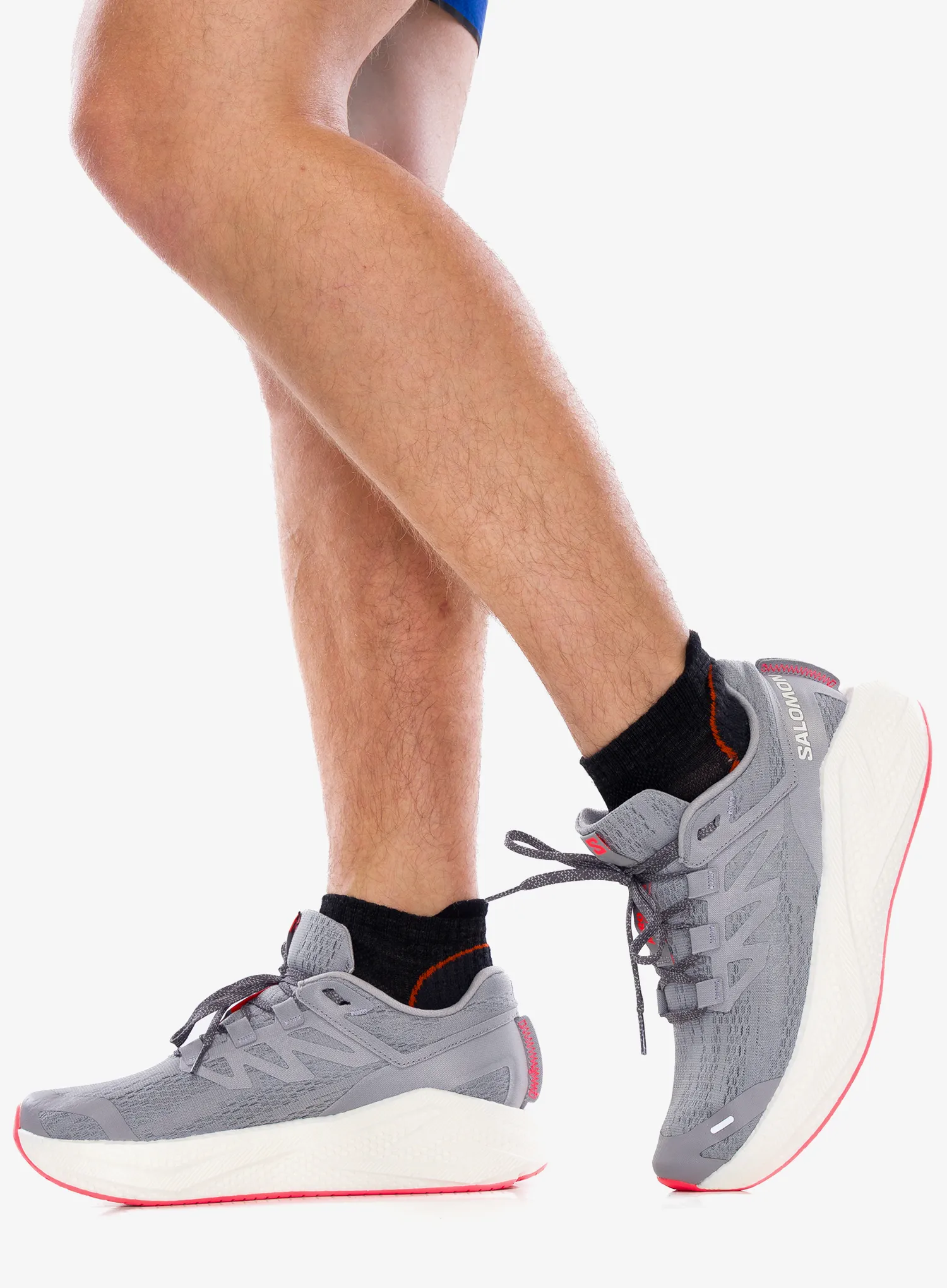 Muške tenisice za trčanje Salomon Aero Glide 3 - alloy/vanila/neon
