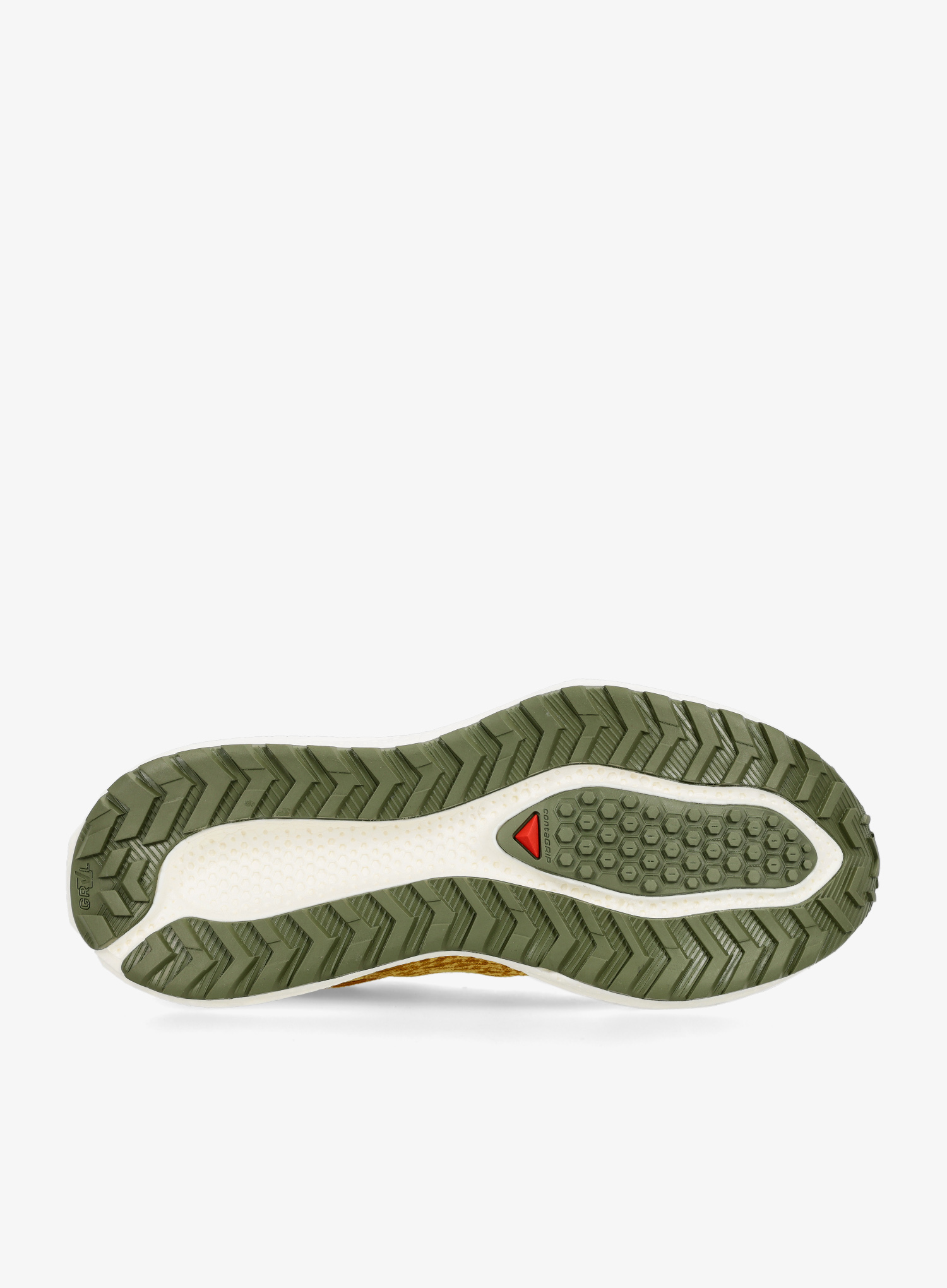 Muške tenisice za trčanje Salomon Aero Glide 3 GRVL - spicy/vanilla/lichen