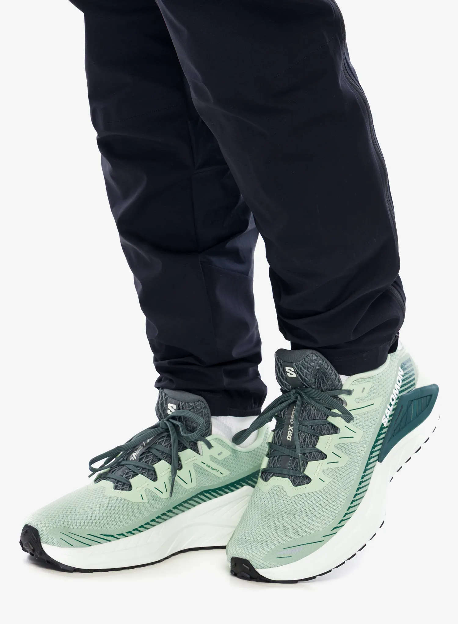 Muške tenisice za trčanje Salomon DRX Defy Grvl - green/sea/canary