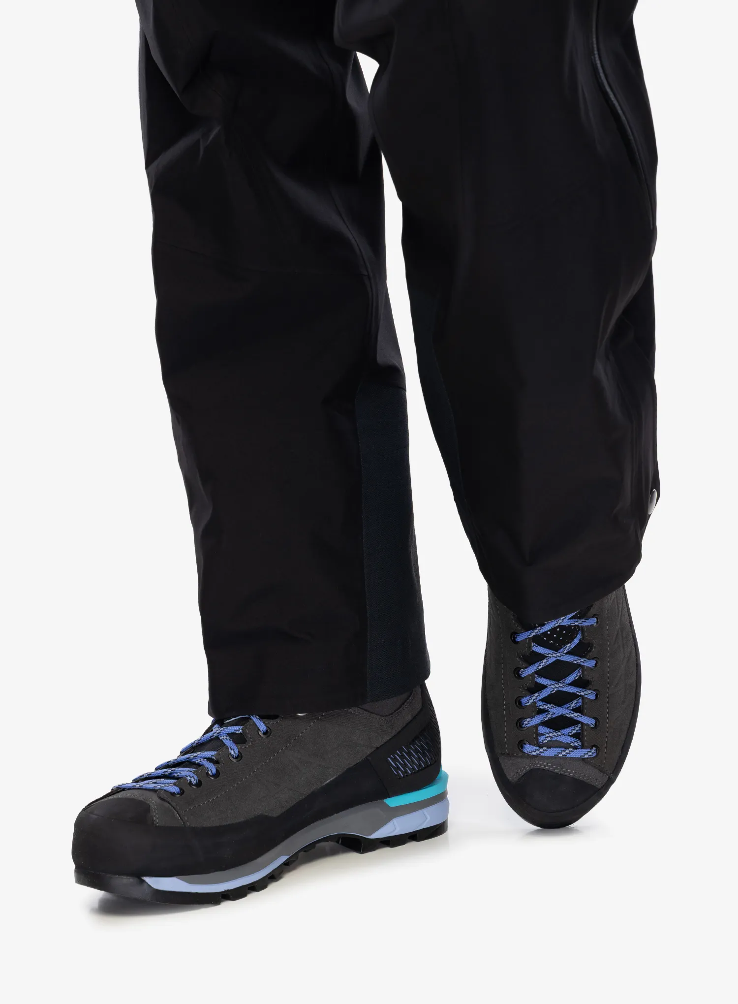 Ženske cipele za poluautomatske dereze Scarpa Zodiac Tech GTX - anthracite/lav