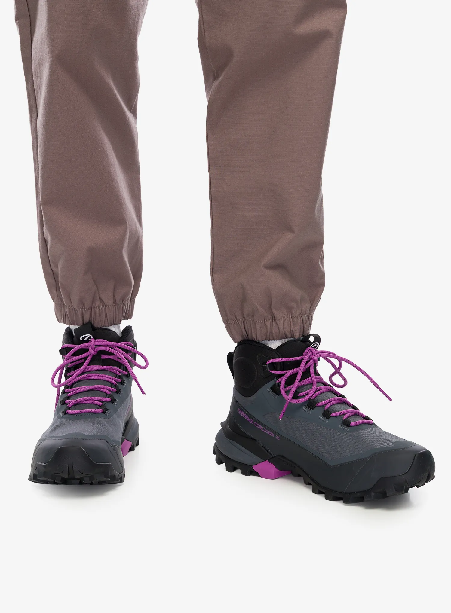 Ženske GORE TEX cipele Scarpa Ribelle Cross 2 Mid GTX - dark gray/purple