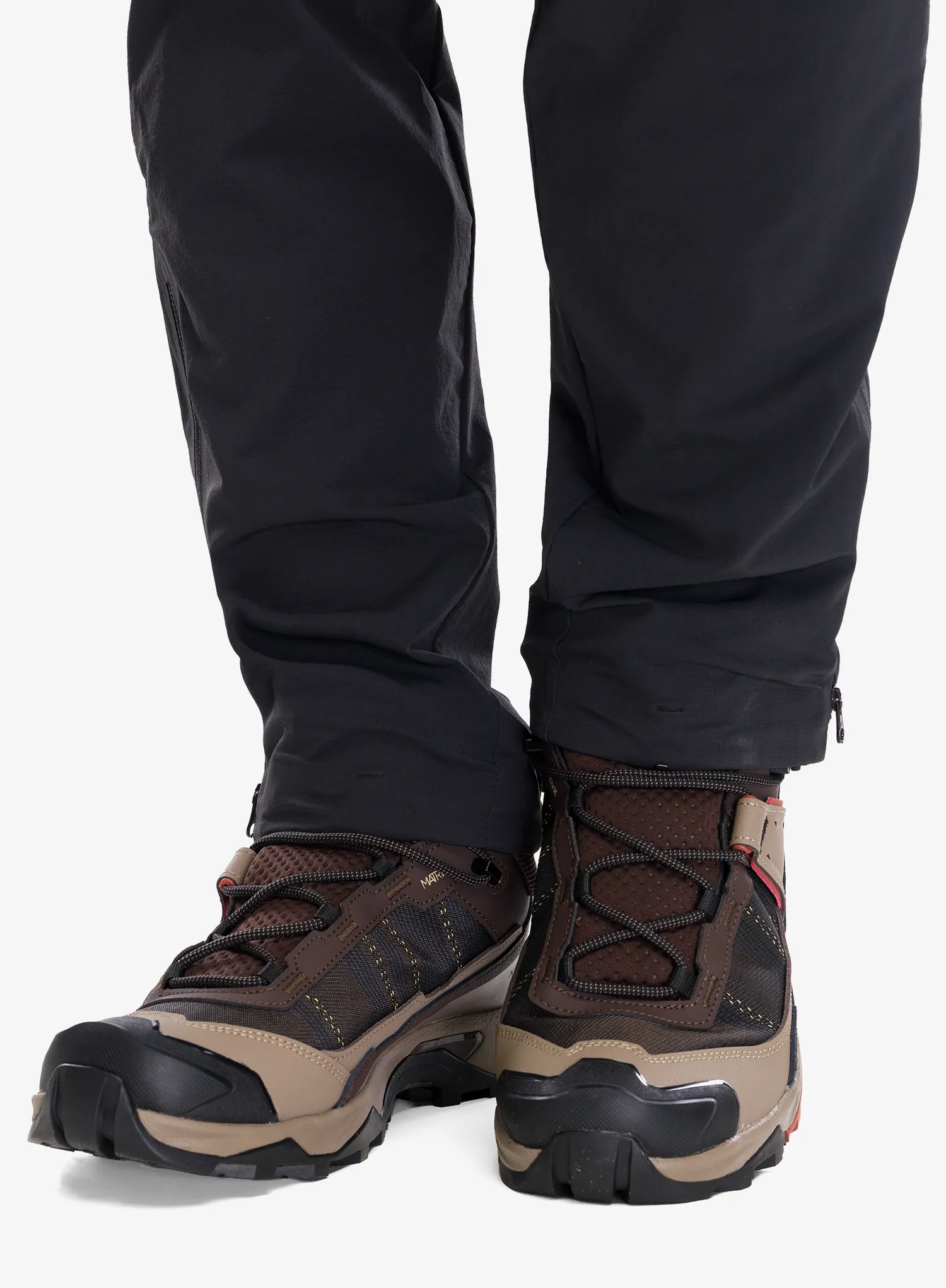 GORE-TEX cipele Salomon X Ultra 5 Mid GTX - coffee/walnut/arabian