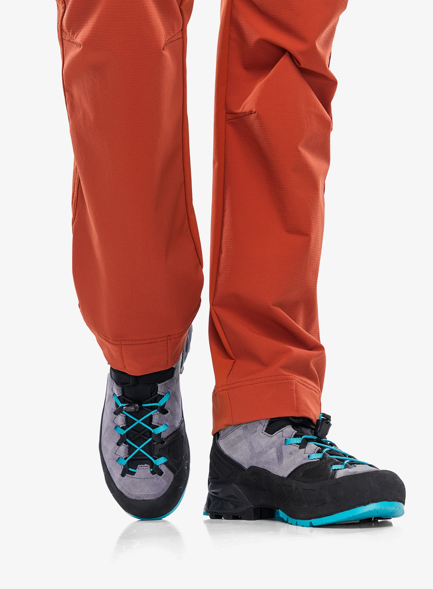 Ženske pristupne cipele AKU Rock DFS Mid GTX - grey/turquoise