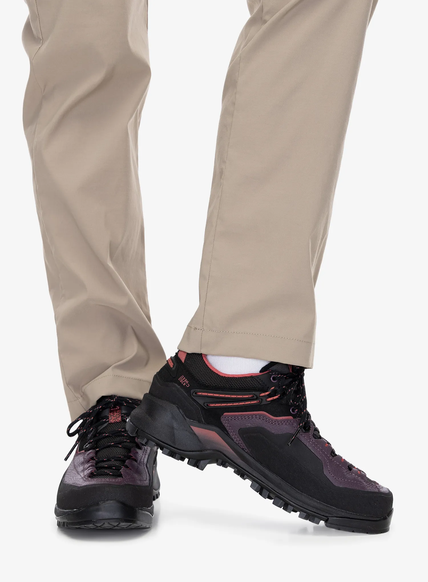 Ženske pristupne cipele Garmont Akron GTX - grey/mineral red