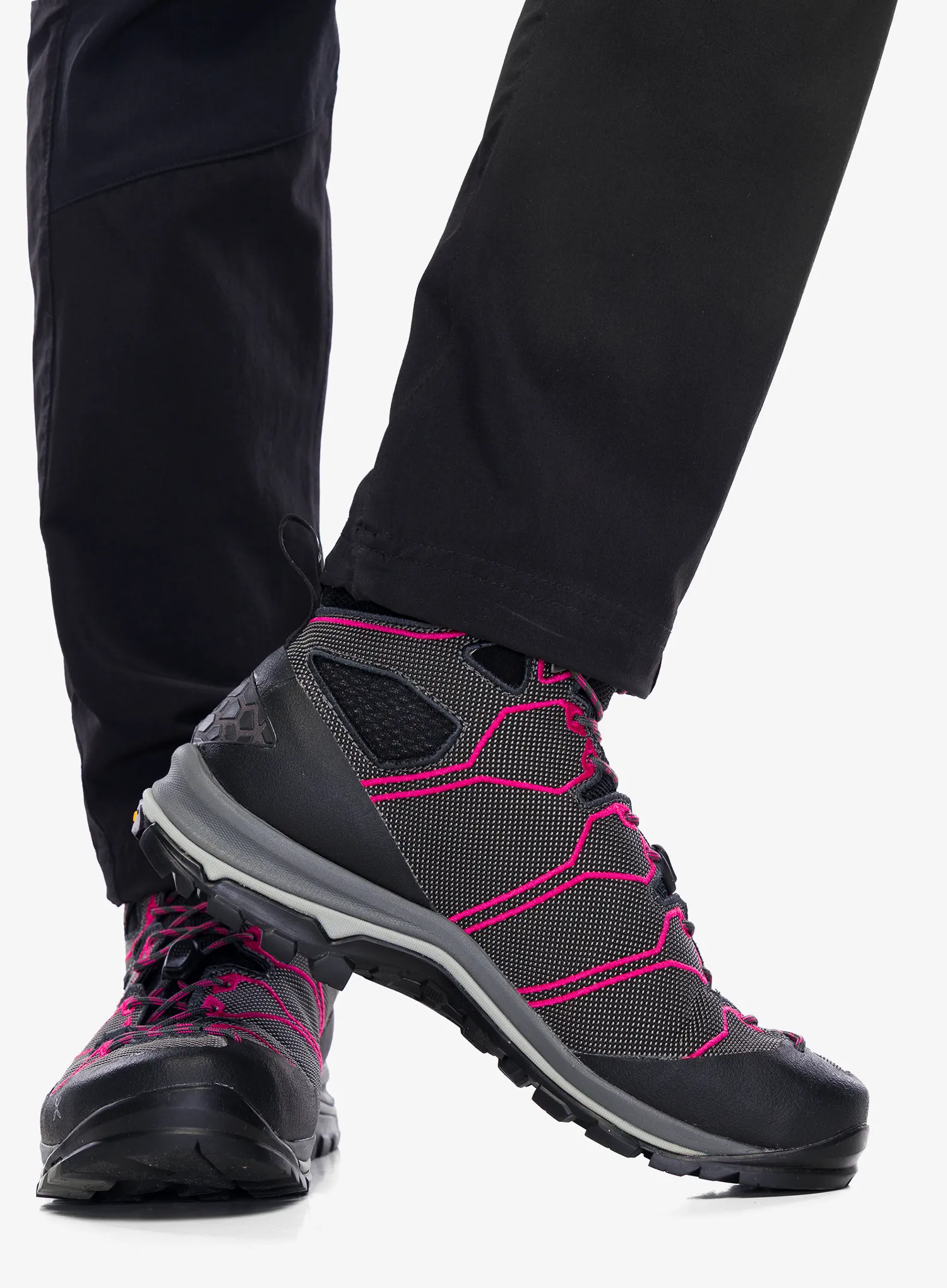 Ženske pristupne cipele Montura Yaru Cross MID GTX - dark grey/sugar rose