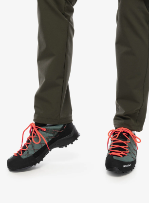 Ženske pristupne cipele Salewa WIildfire 2 - duck green/black