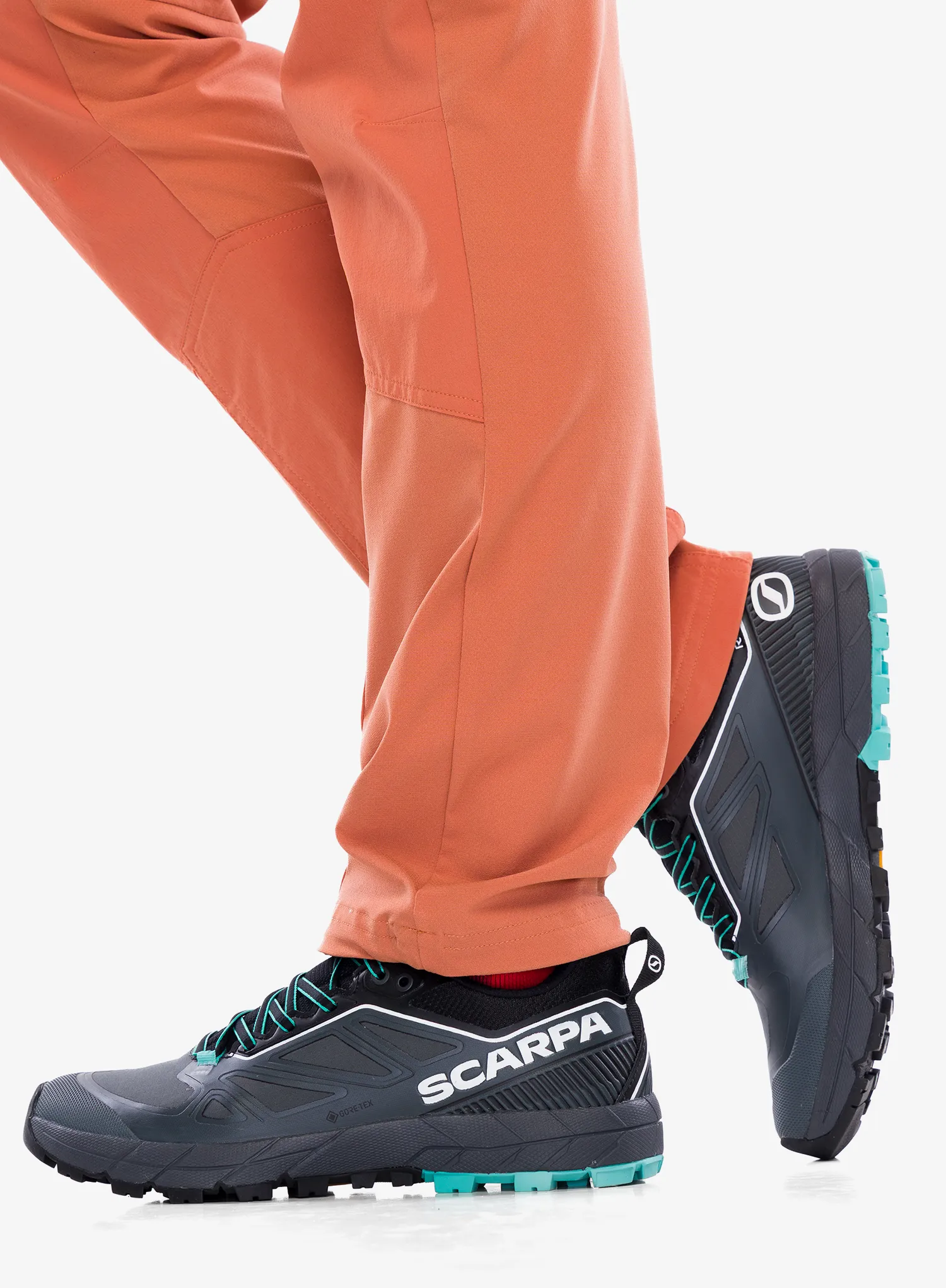 Ženske pristupne cipele Scarpa Rapid GTX - turquoise/anthracite