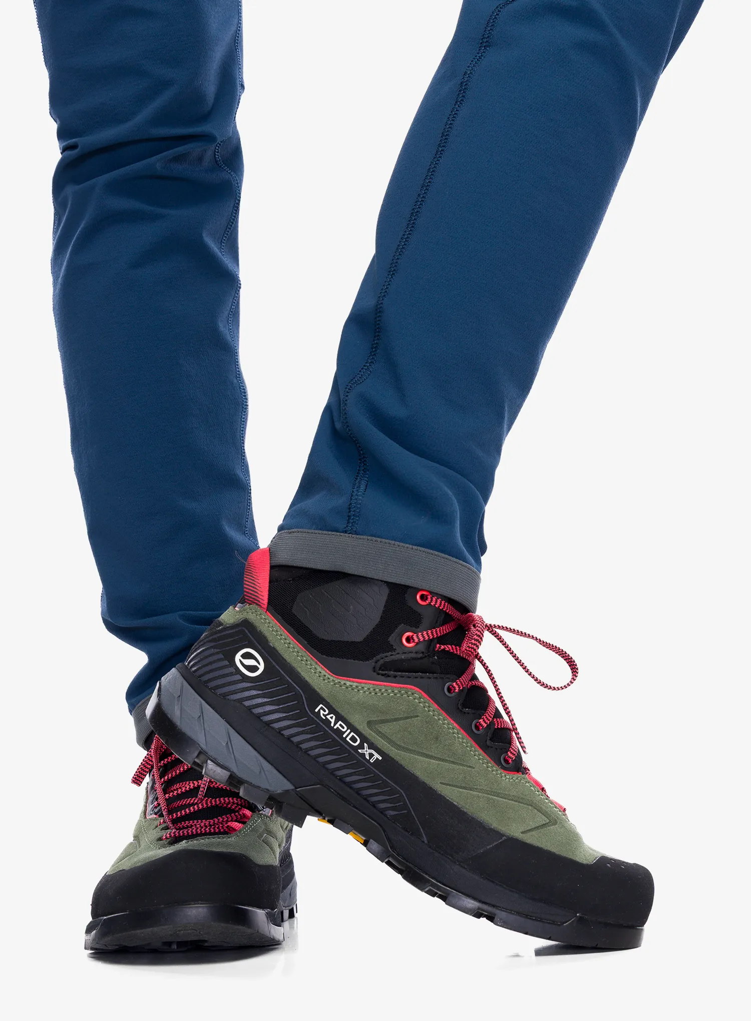 Ženske pristupne cipele Scarpa Rapid XT Mid GTX - birch/coral