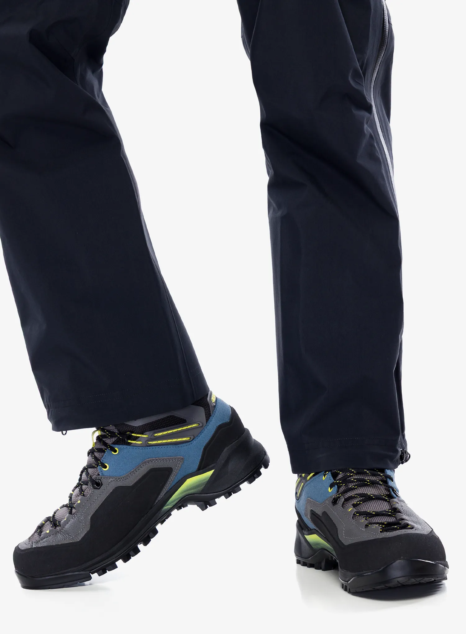 Pristupne cipele Garmont Akron Mid GTX - fin blue/sheen yellow