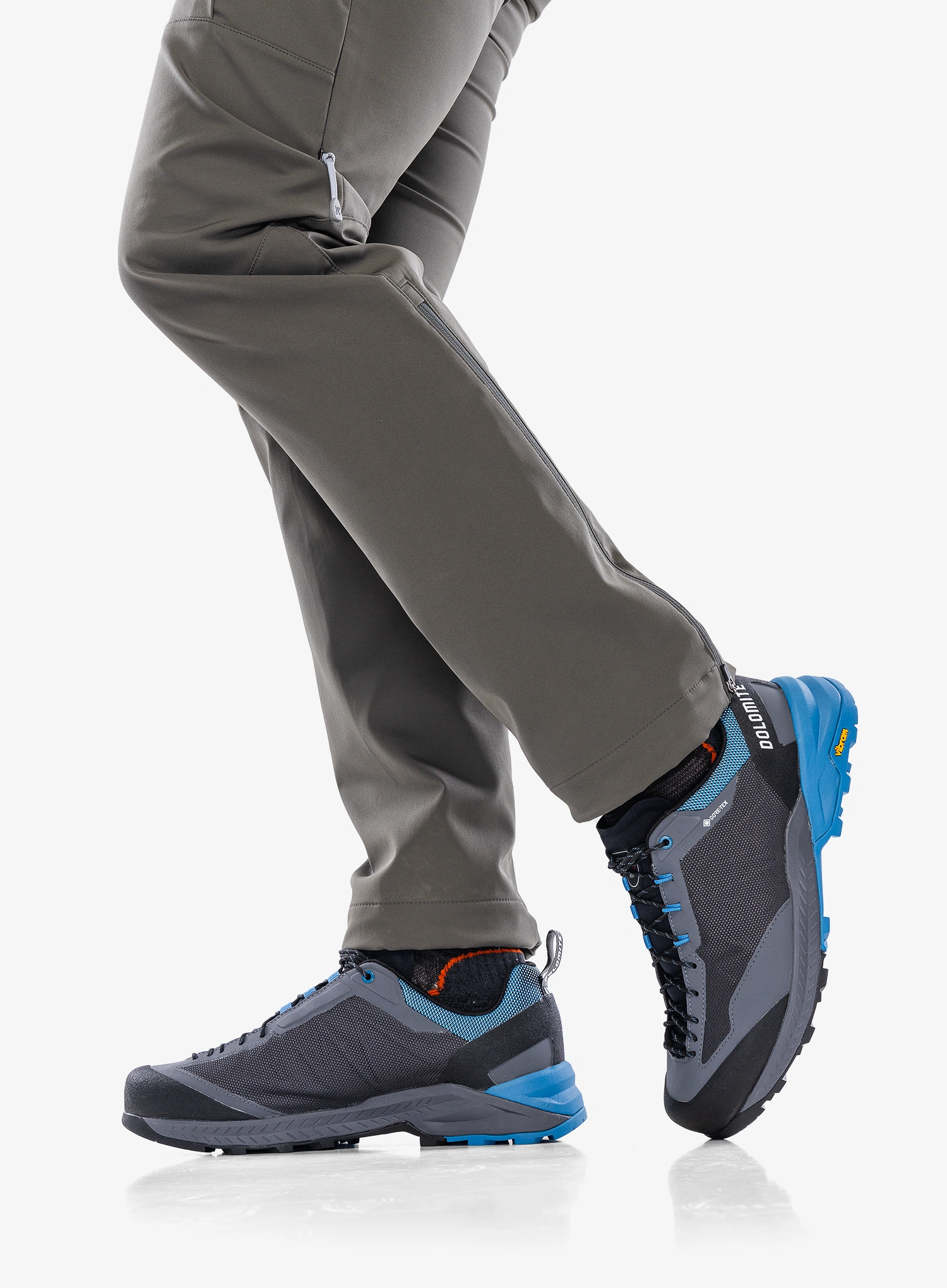 Pristupne cipele Dolomite Crodarossa Tech GTX - anthracite grey/blue