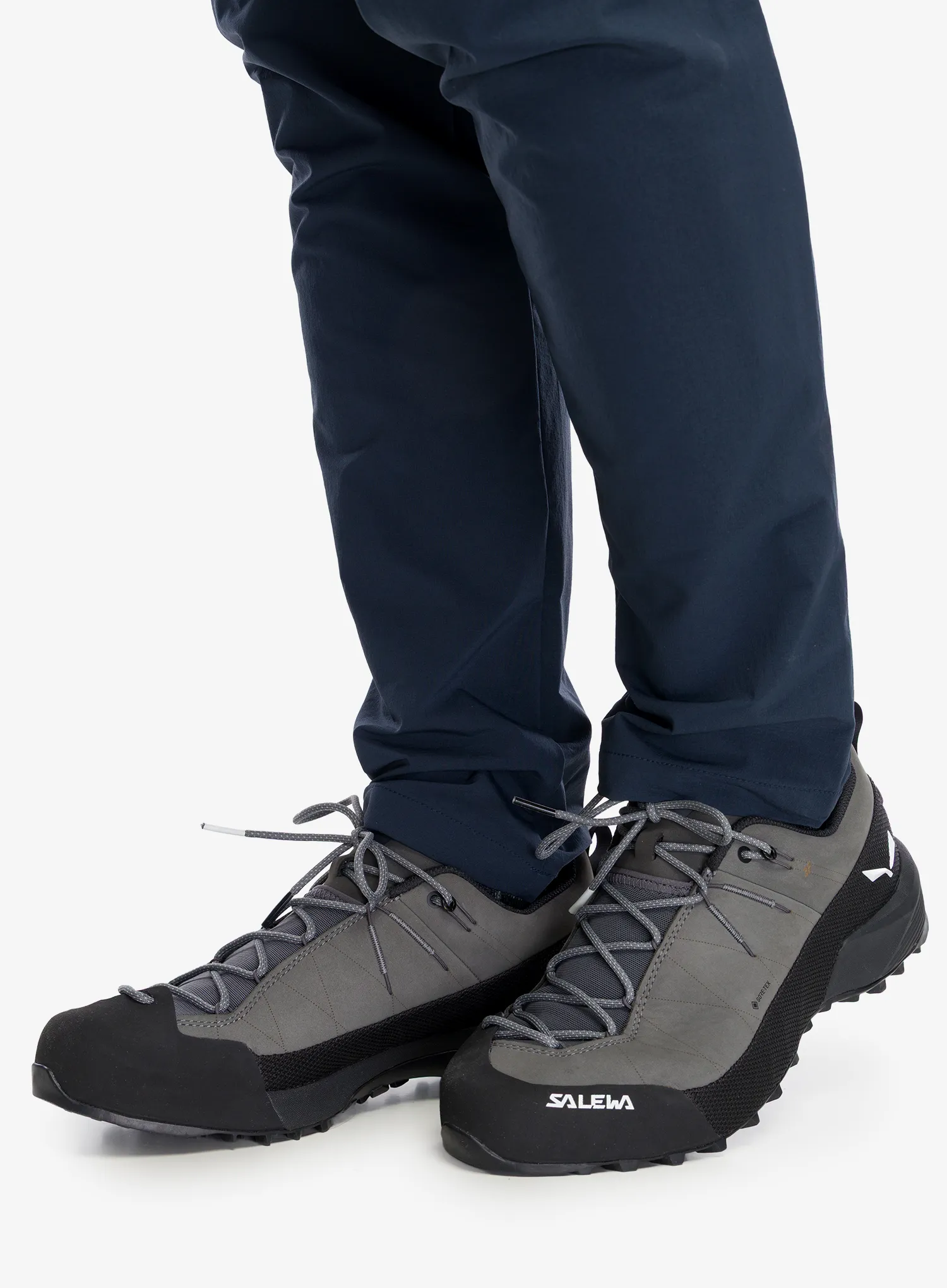 Pristupne cipele Salewa Wildfire Leather 2 GTX - quiet shade/black
