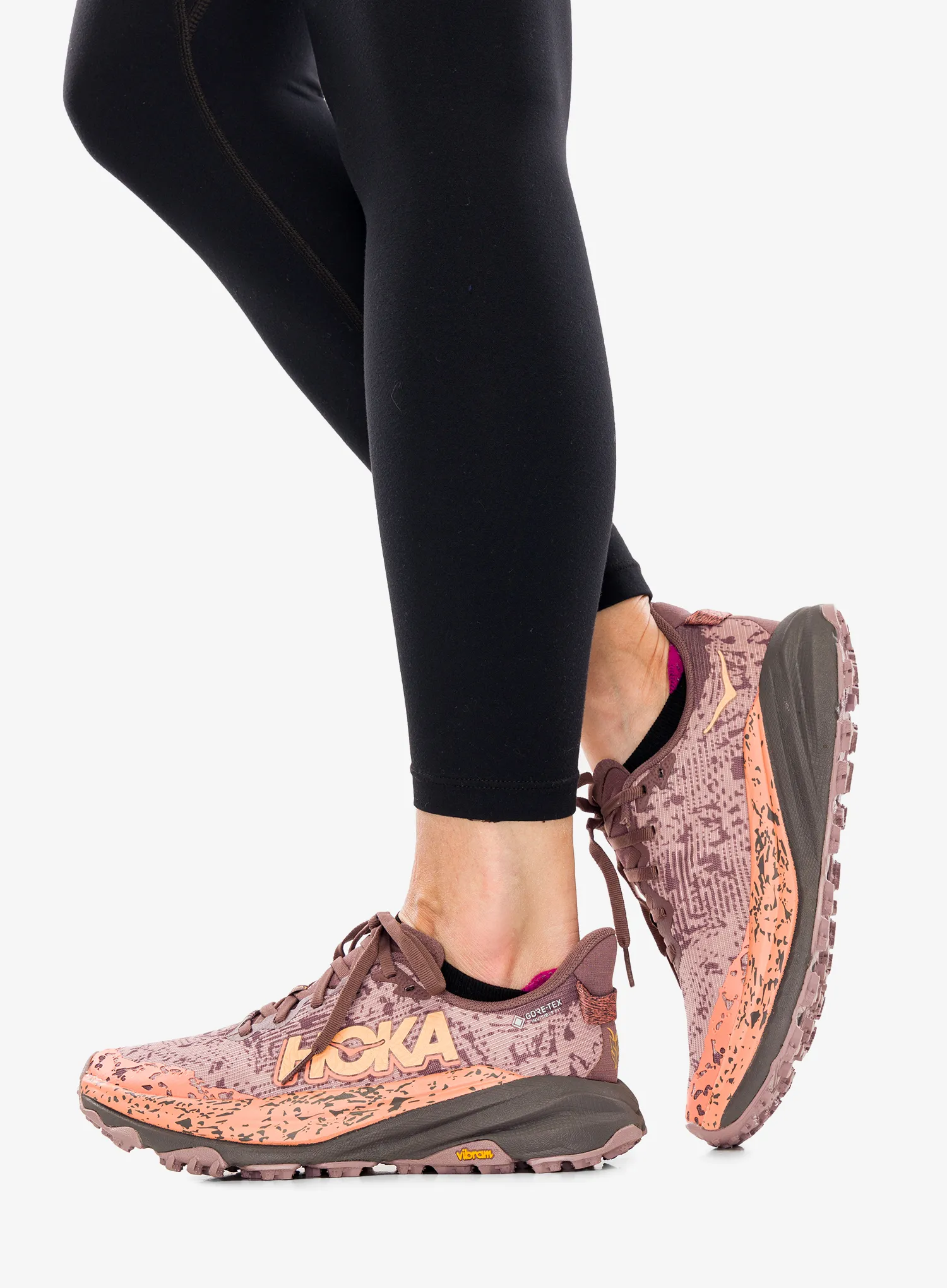 Ženske trail tenisice Hoka Speedgoat 6 GTX - smoky quartz/quartzite