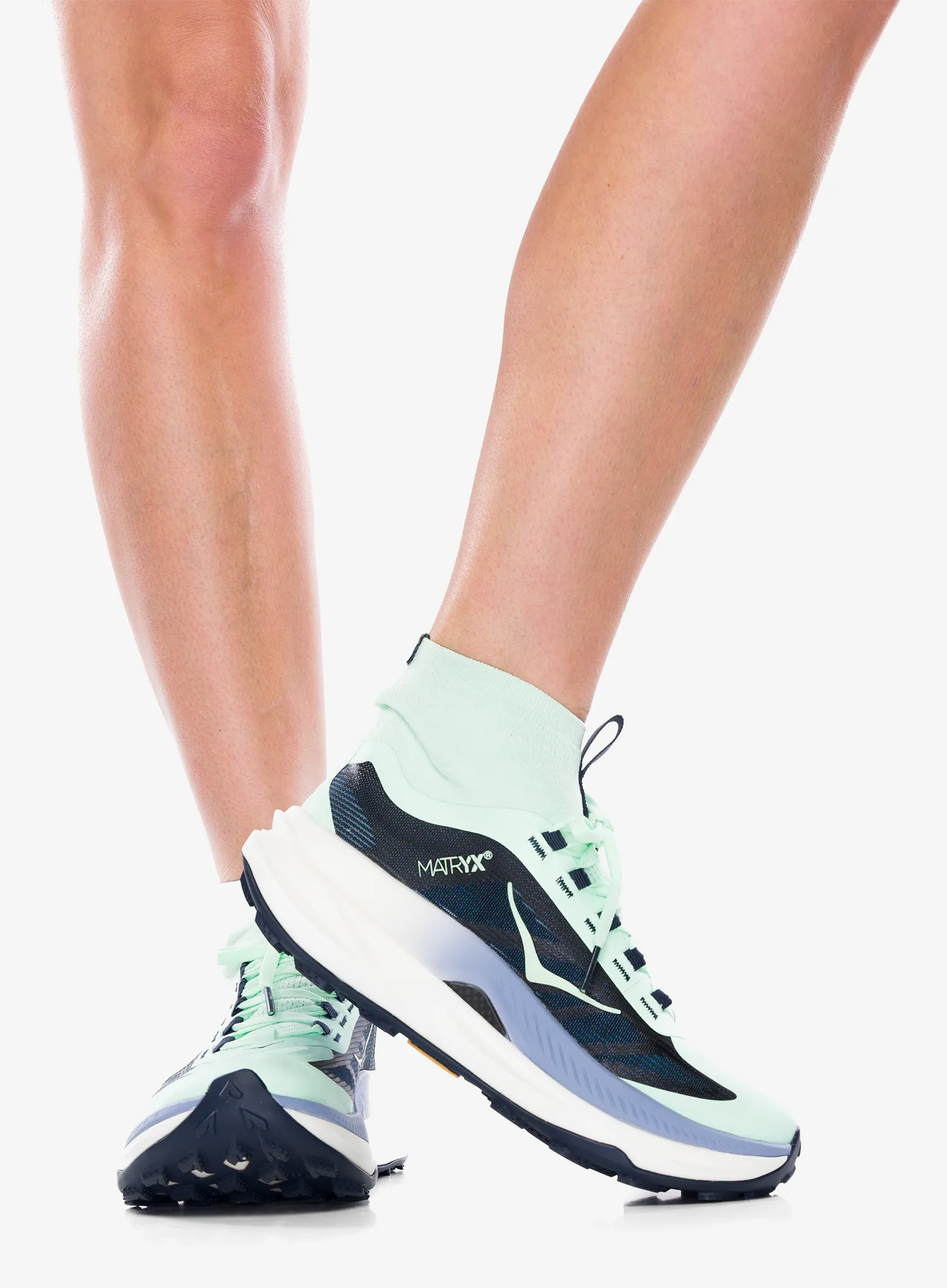 Ženske trail tenisice Hoka Tecton X 3 - mint fluorite/varsity navy