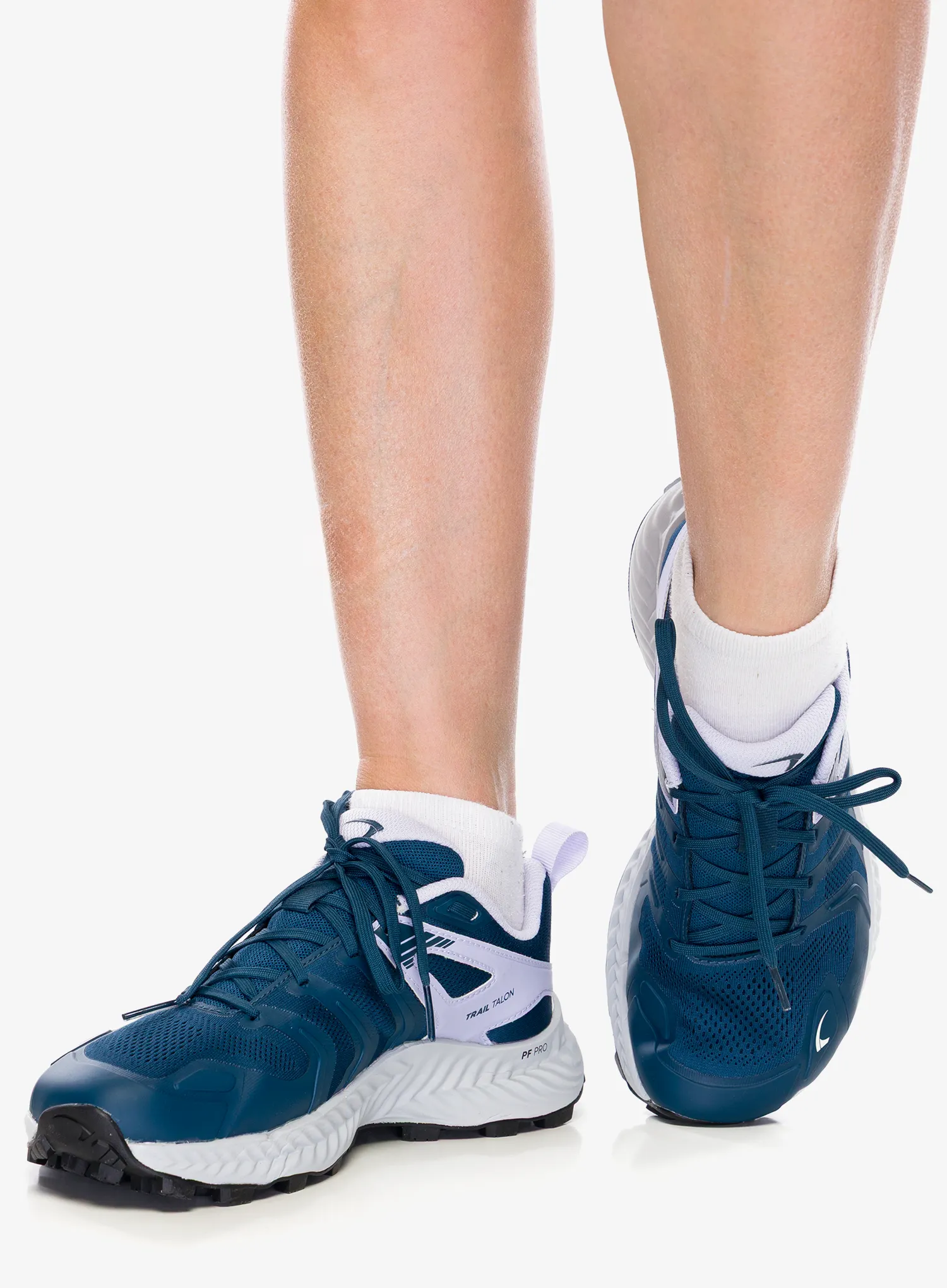 Ženske trail tenisice Inov-8 Trailtalon Wide - navy/lilac