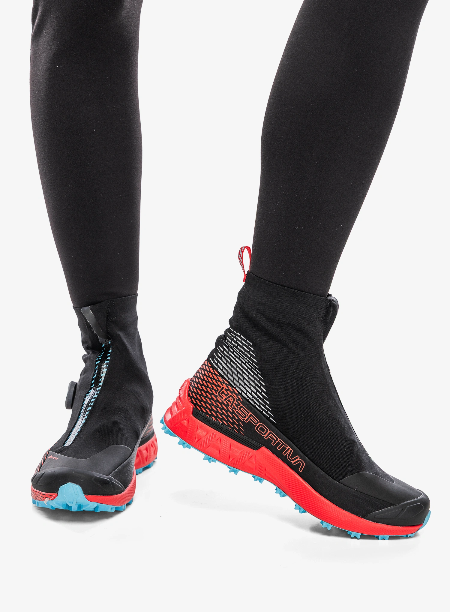 Ženske trail tenisice La Sportiva Cyklon Cross GTX - blck/hibiscus