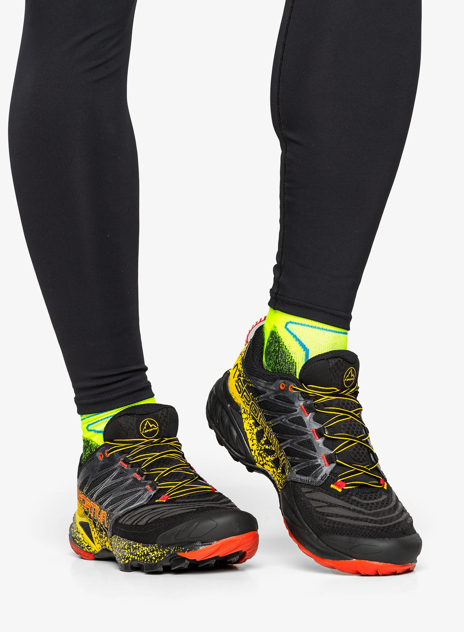 Tenisice za trail trčanje La Sportiva Akasha II - black/yellow