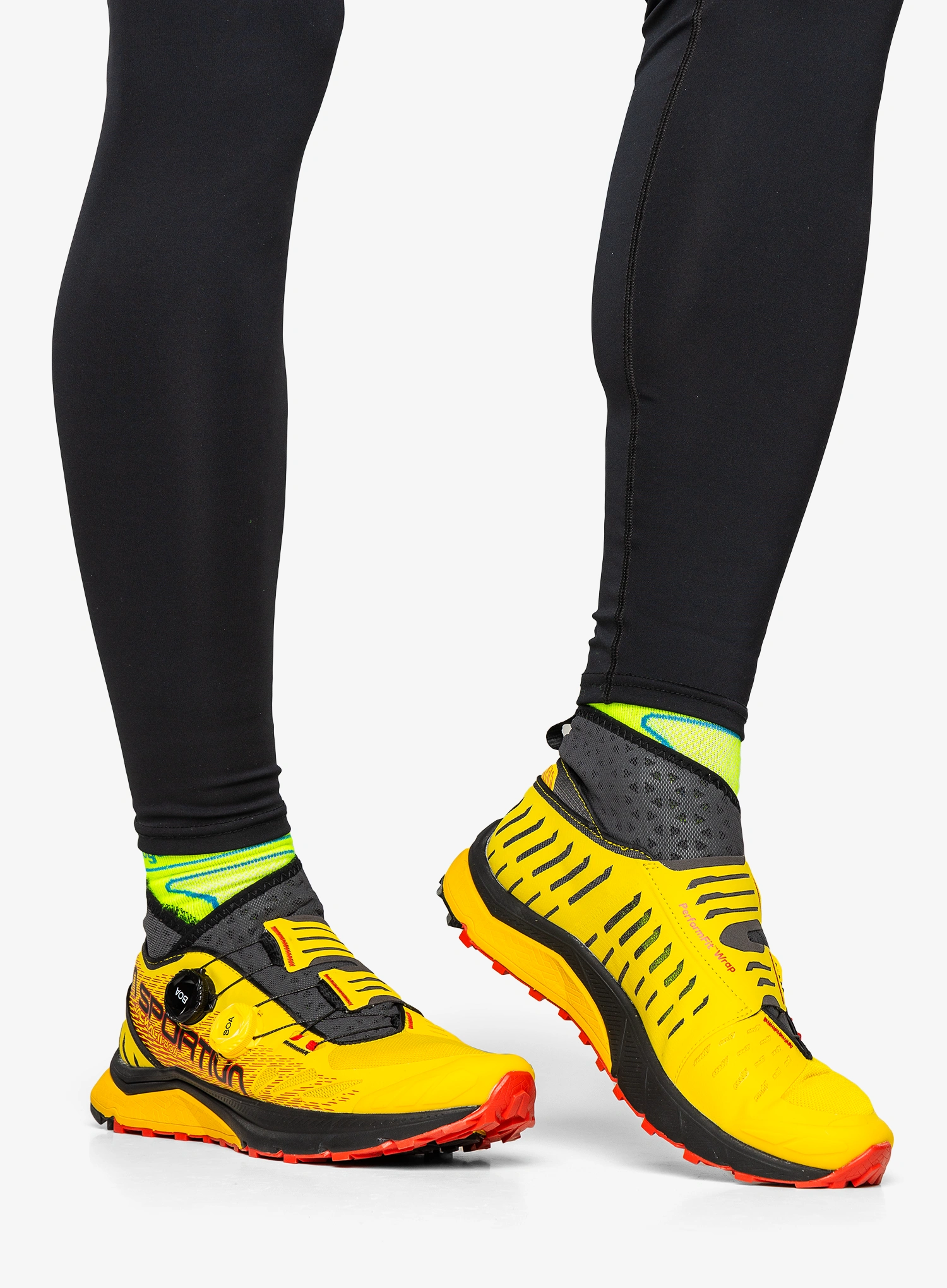 Tenisice za trail trčanje La Sportiva Jackal II Boa  - yellow/black