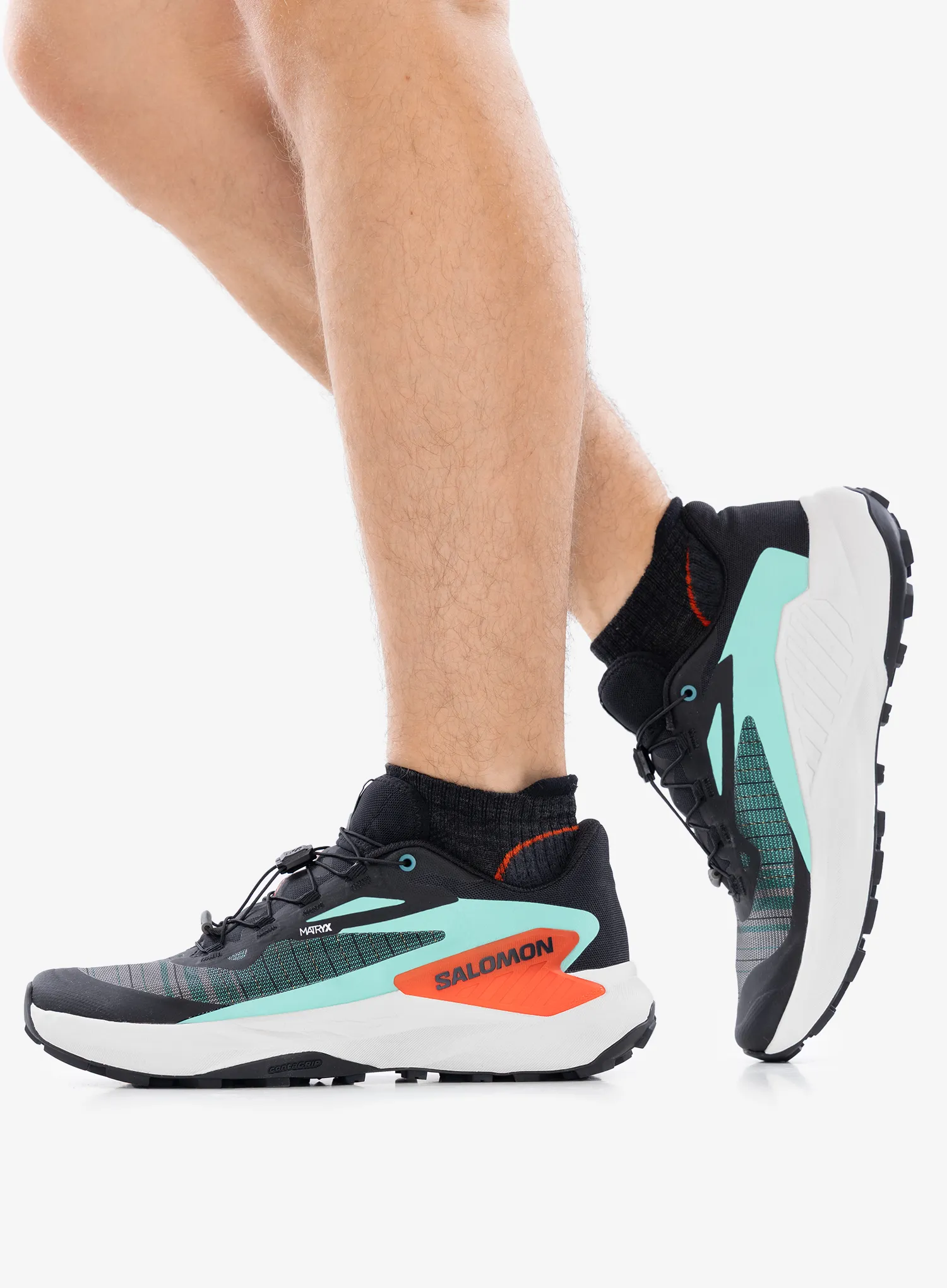Tenisice za trail trčanje Salomon Genesis - black/green/cherry