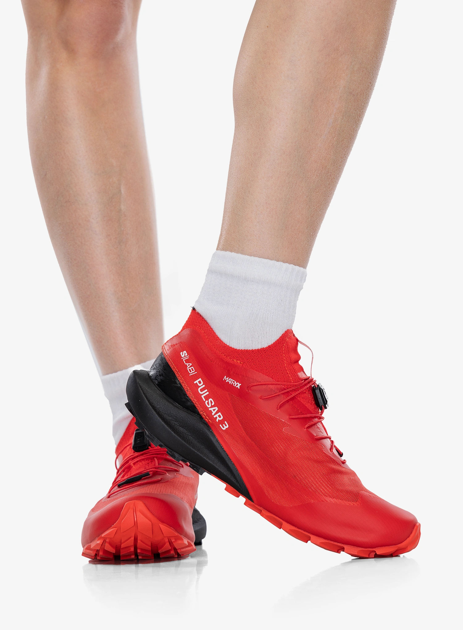 Tenisice za trail trčanje Salomon S/Lab Pulsar 3 - fiery red/red/black