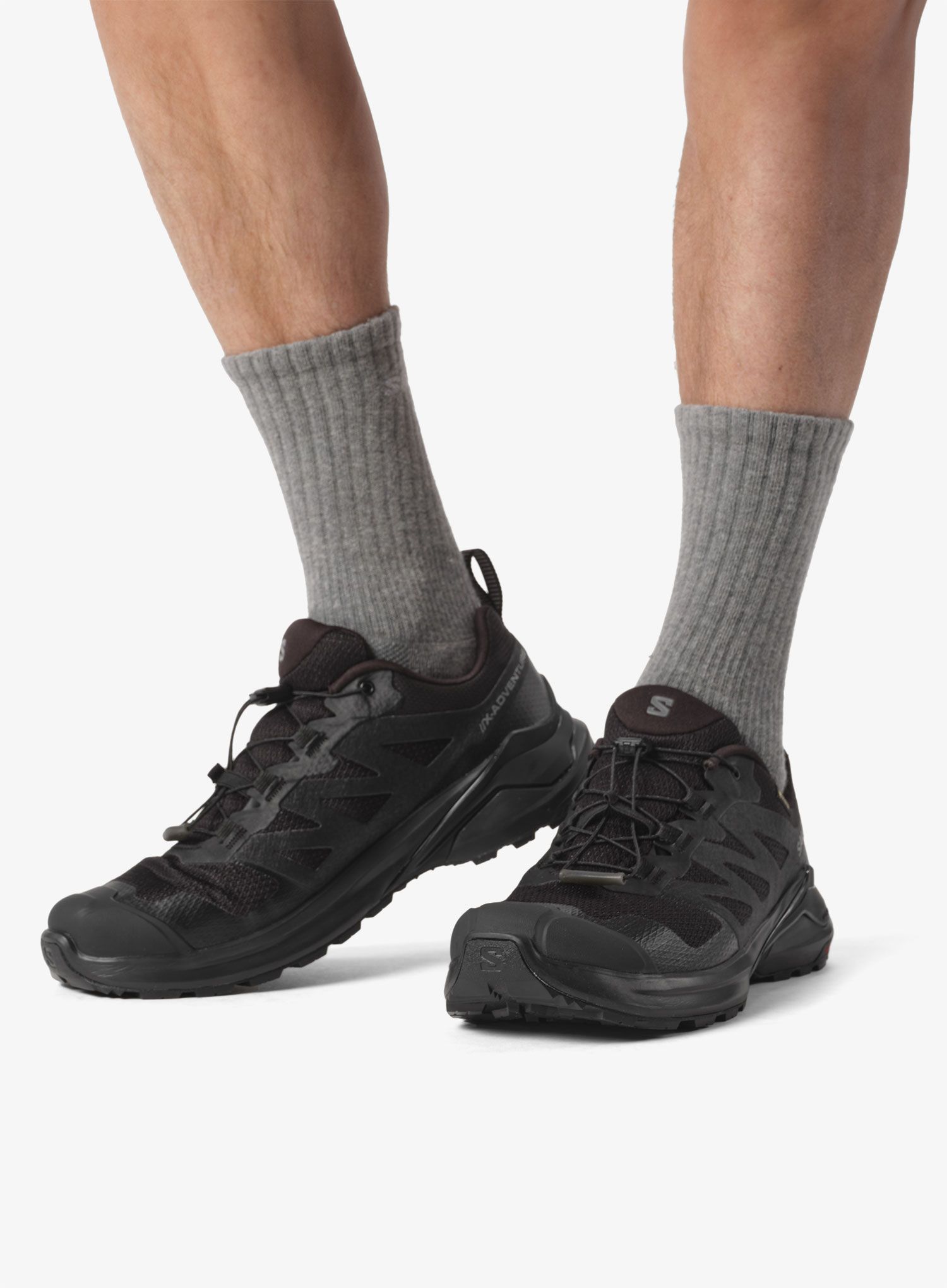 Tenisice za trail trčanje Salomon X-Adventure GTX - black/black/black