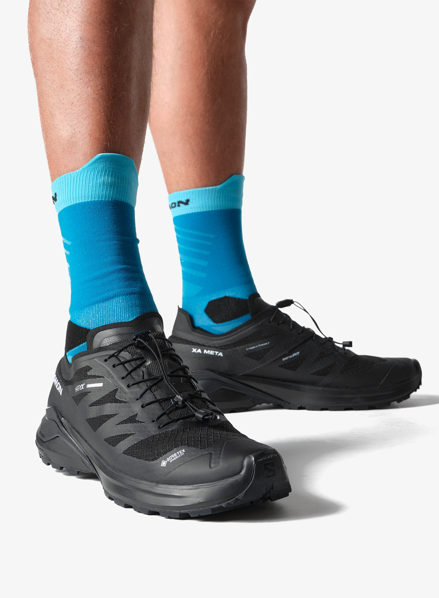 Tenisice za trail trčanje Salomon XA Meta GTX Mif - black/black/black