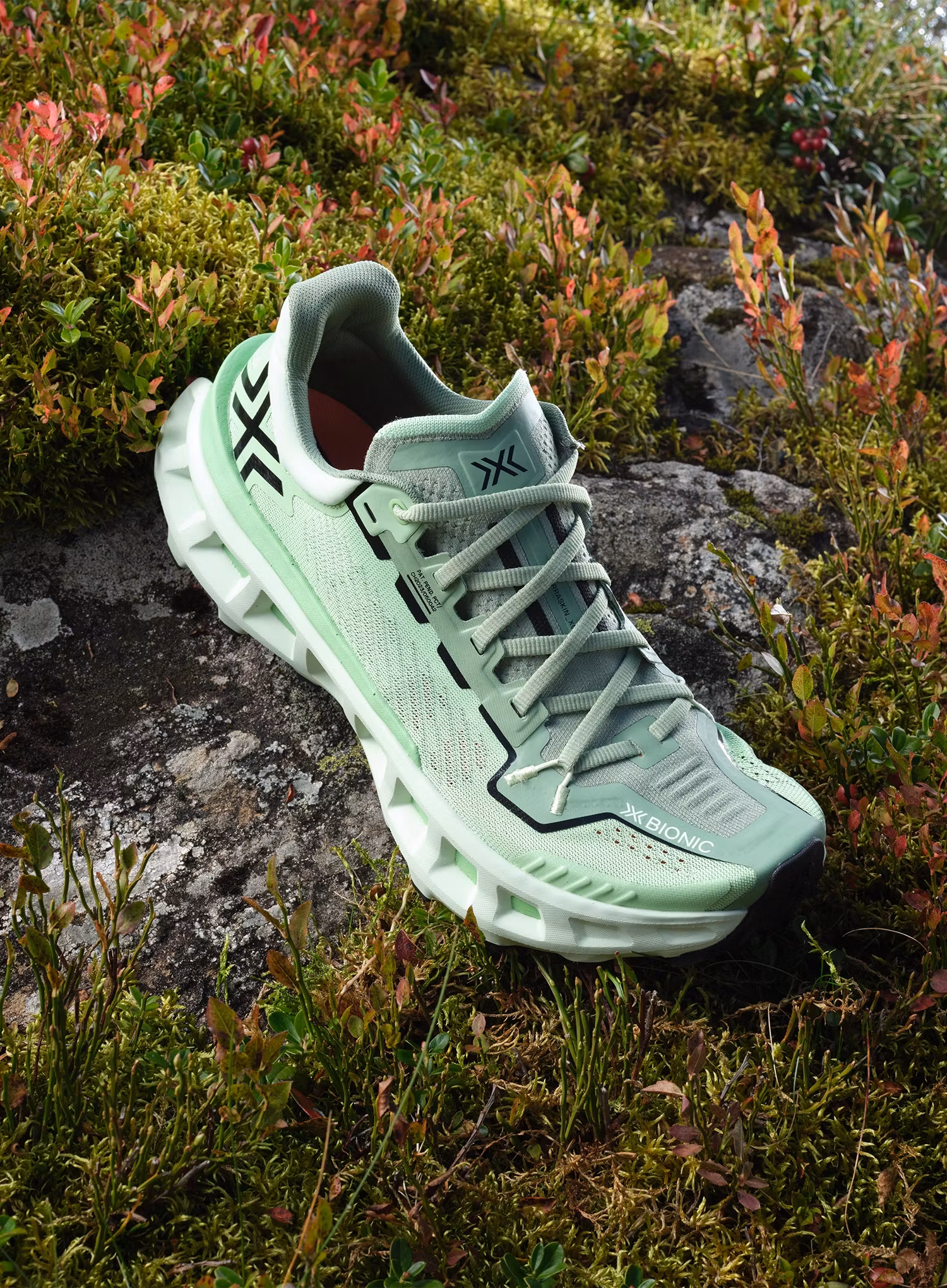 Tenisice za trail trčanje X-Bionic Terraskin X03 - digital lime/x black