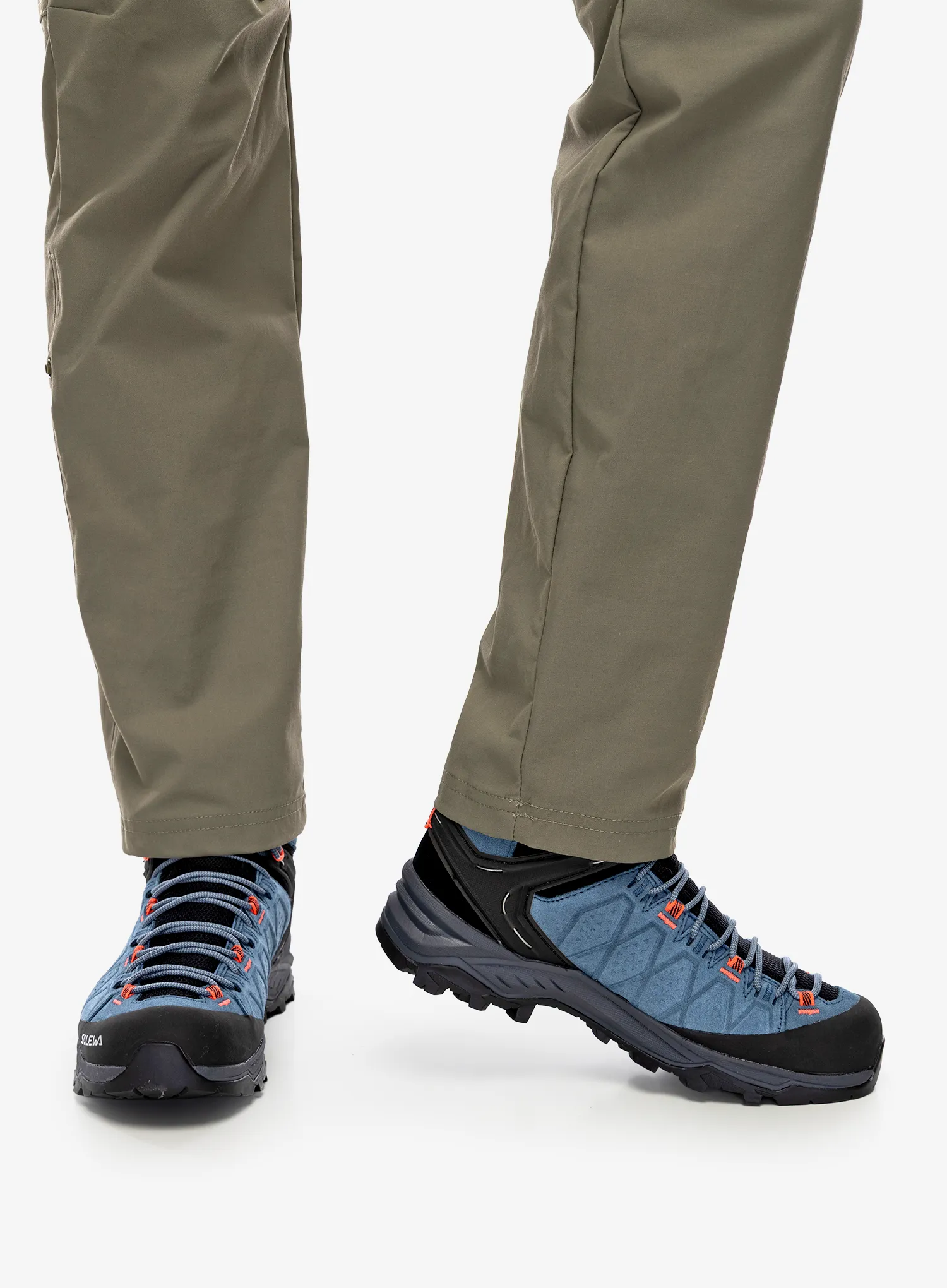 Ženske trekking cipele Salewa Alp Trainer 2 Mid GTX - java blue