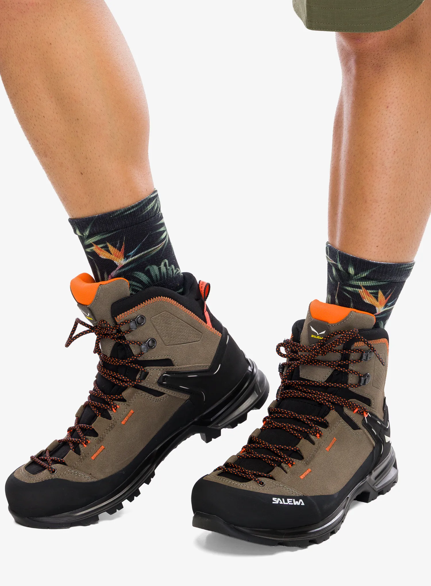 Trekking cipele Salewa MTN Trainer 2 Mid GTX - bungee cord/black