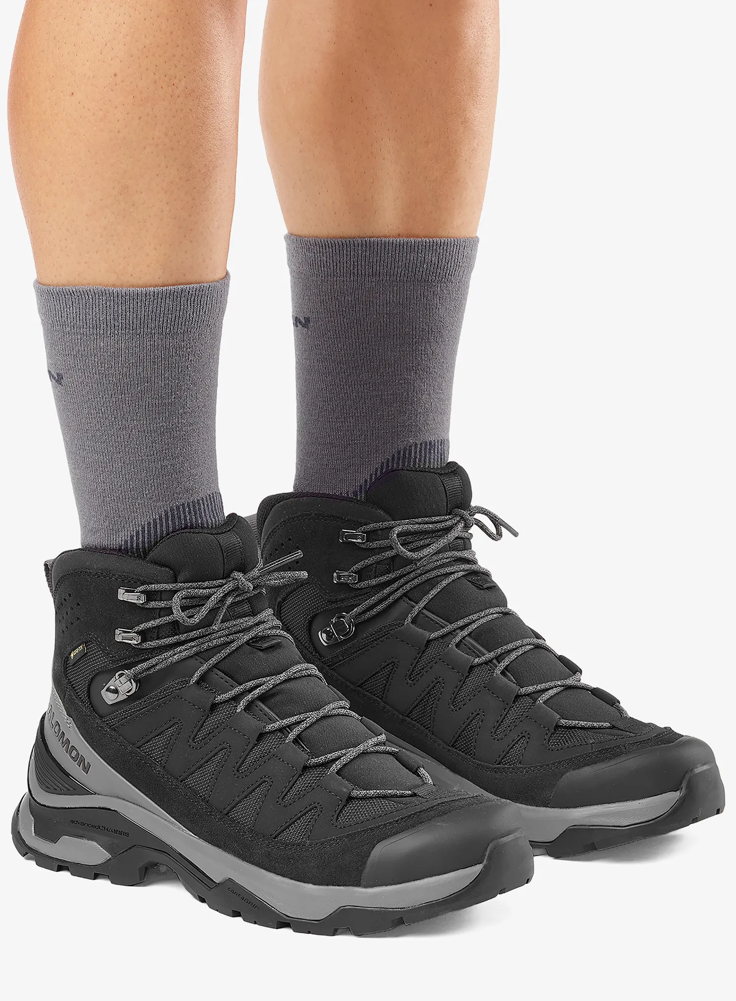 Trekking cipele Salomon Quest Echo GTX - black/castlerock/black