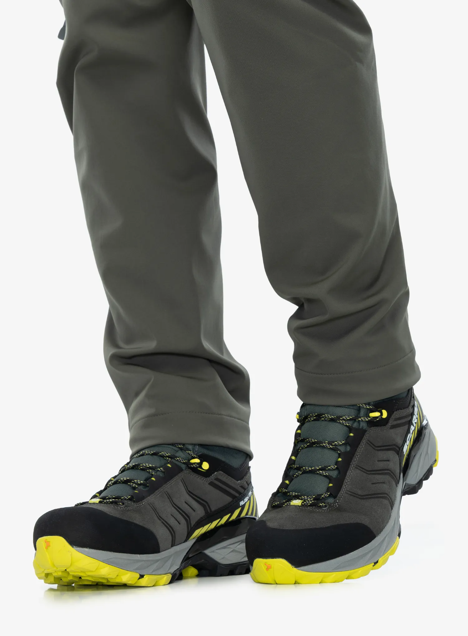 Visoke trekking cipele Scarpa Rush TRK GTX - titanium/lime