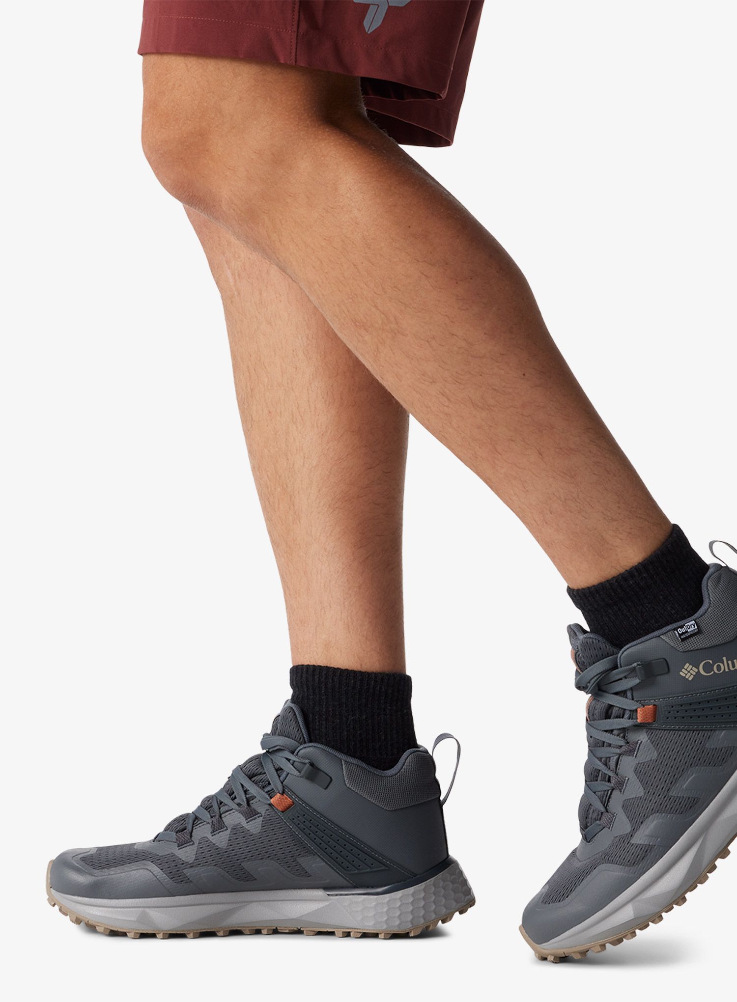 Planinarske cipele Columbia Facet 75 Mid Outdry - graphite/canvas tan