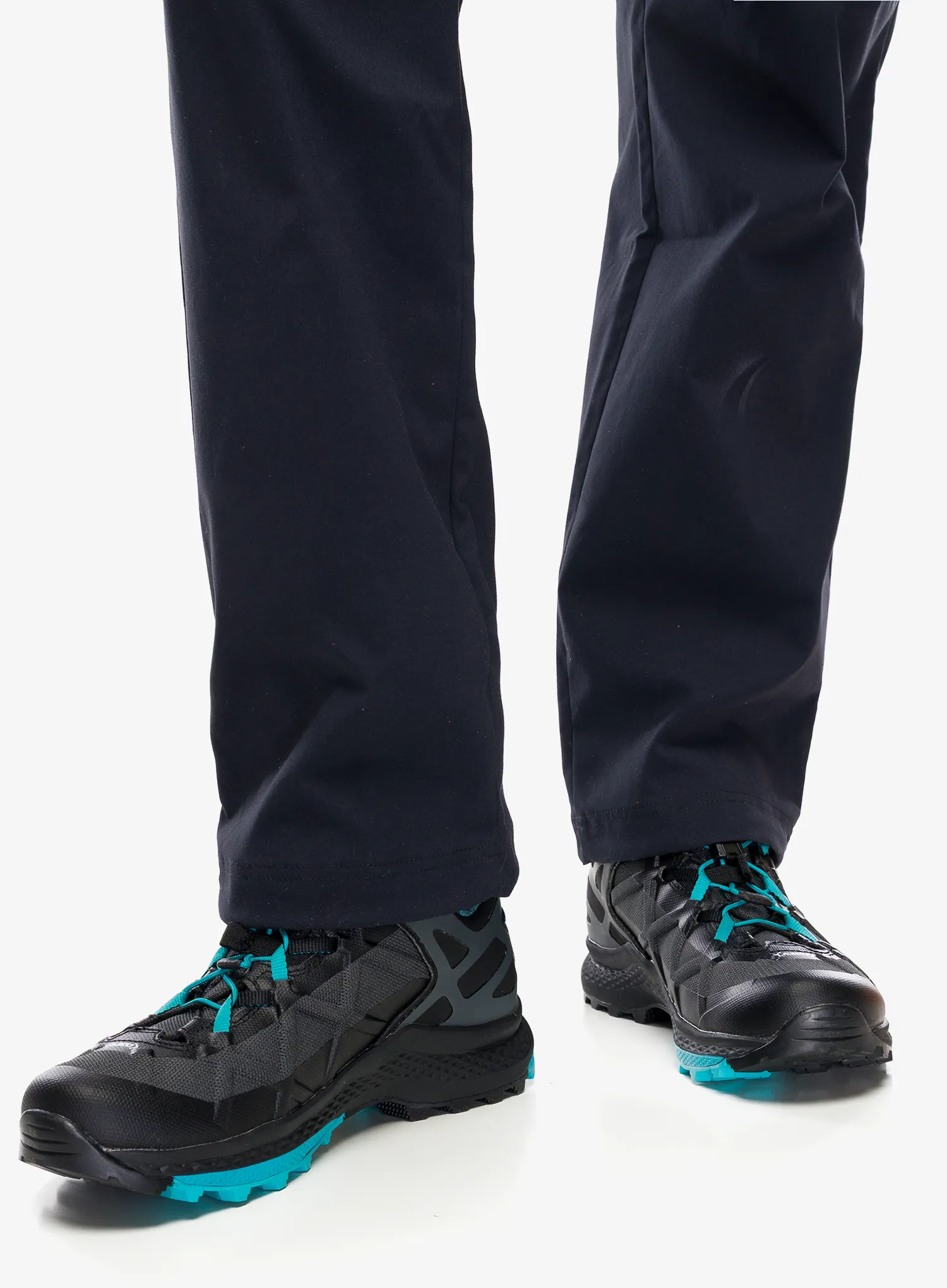 Ženske planinarske cipele AKU Rocket DFS GTX - black/turquoise