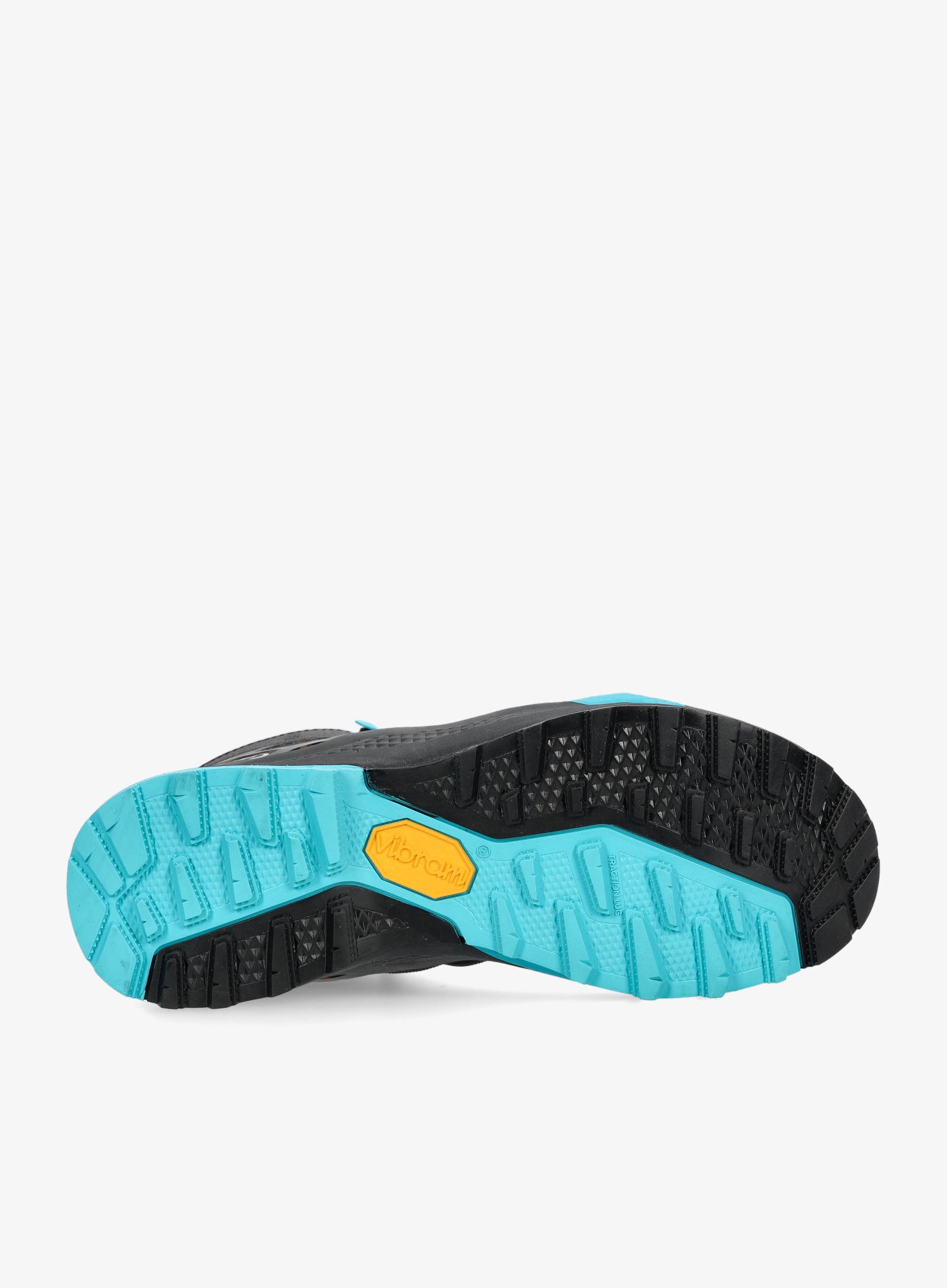Ženske planinarske cipele AKU Rocket Mid DFS GTX - black/turquoise