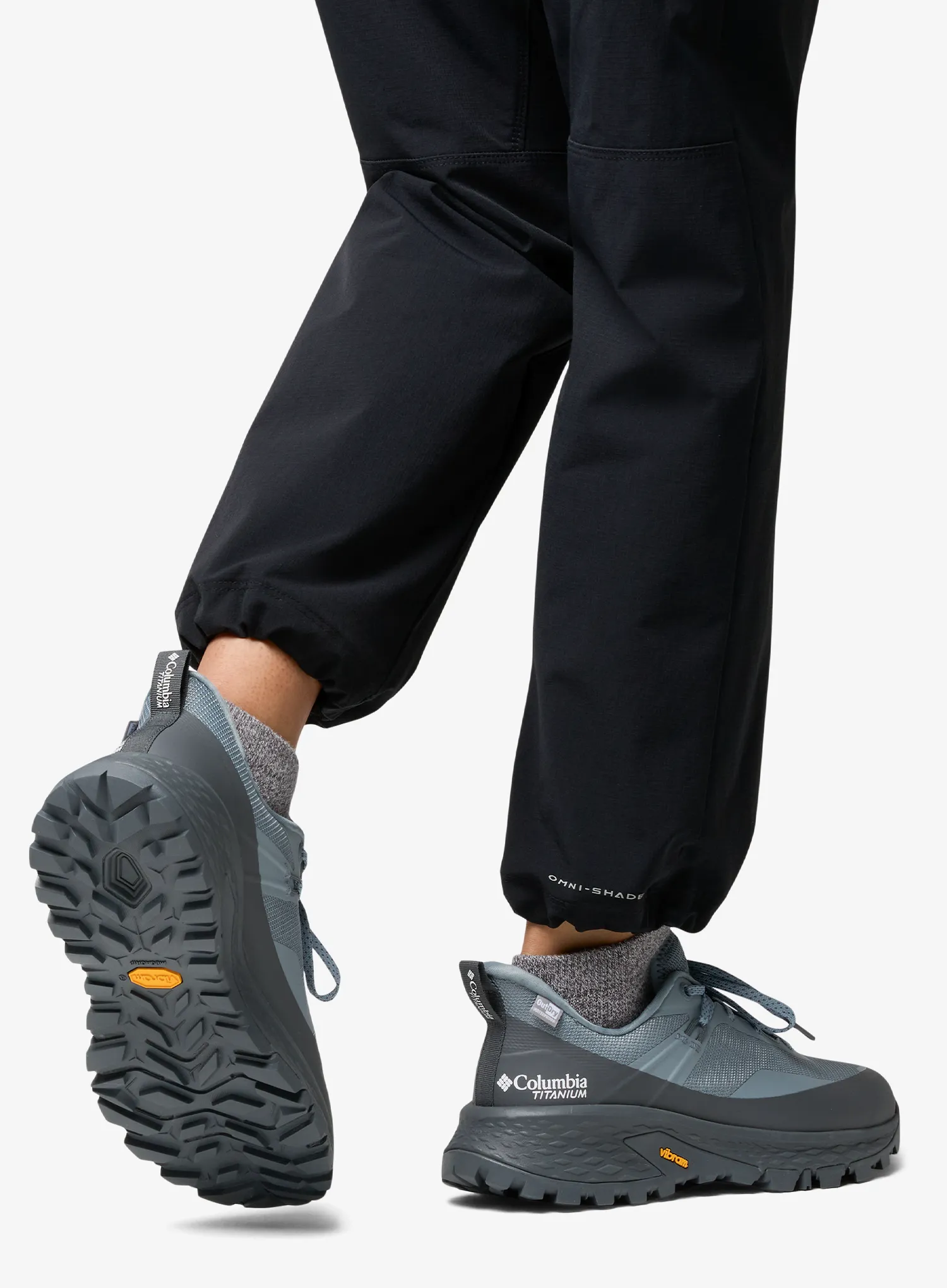 Ženske planinarske cipele Columbia Tellurix Titanium Outdry - cinder grey/graphite