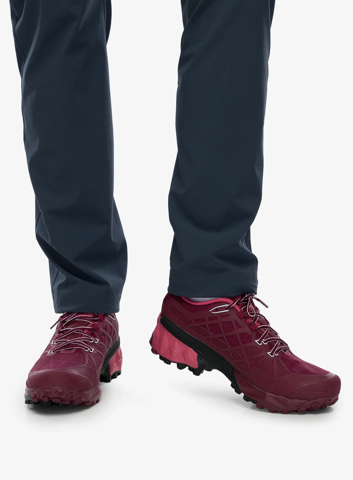 Ženske planinarske cipele La Sportiva Akyra II GTX - redwood/rosebay