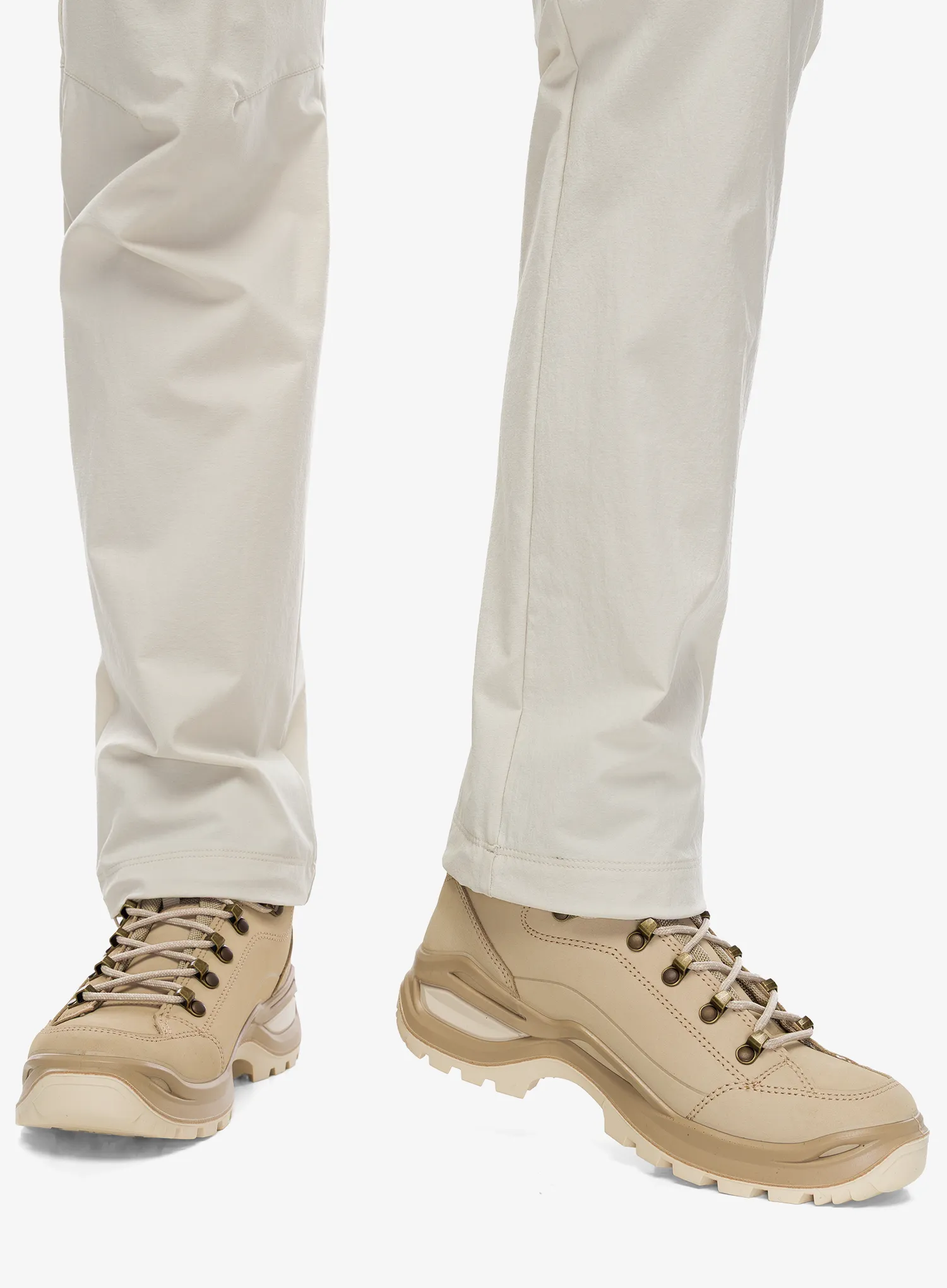 Visoke ženske planinarske cipele Lowa Renegade Evo GTX Mid - champagne/panna