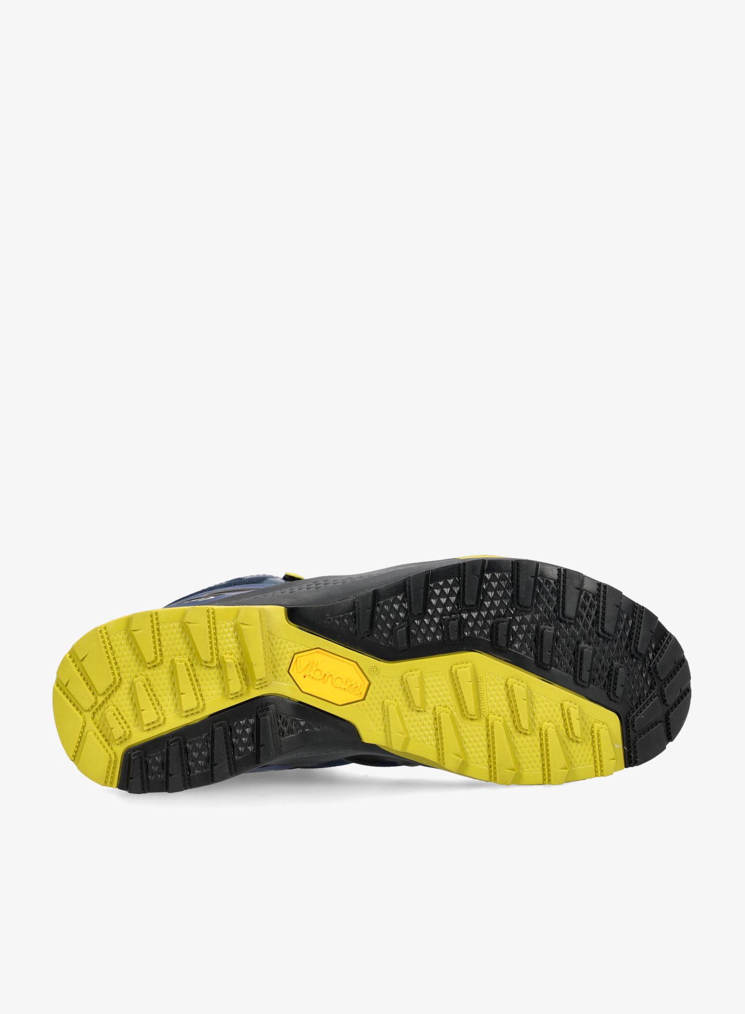 Muške planinarske cipele AKU Rocket Mid DFS GTX - blue/mustard