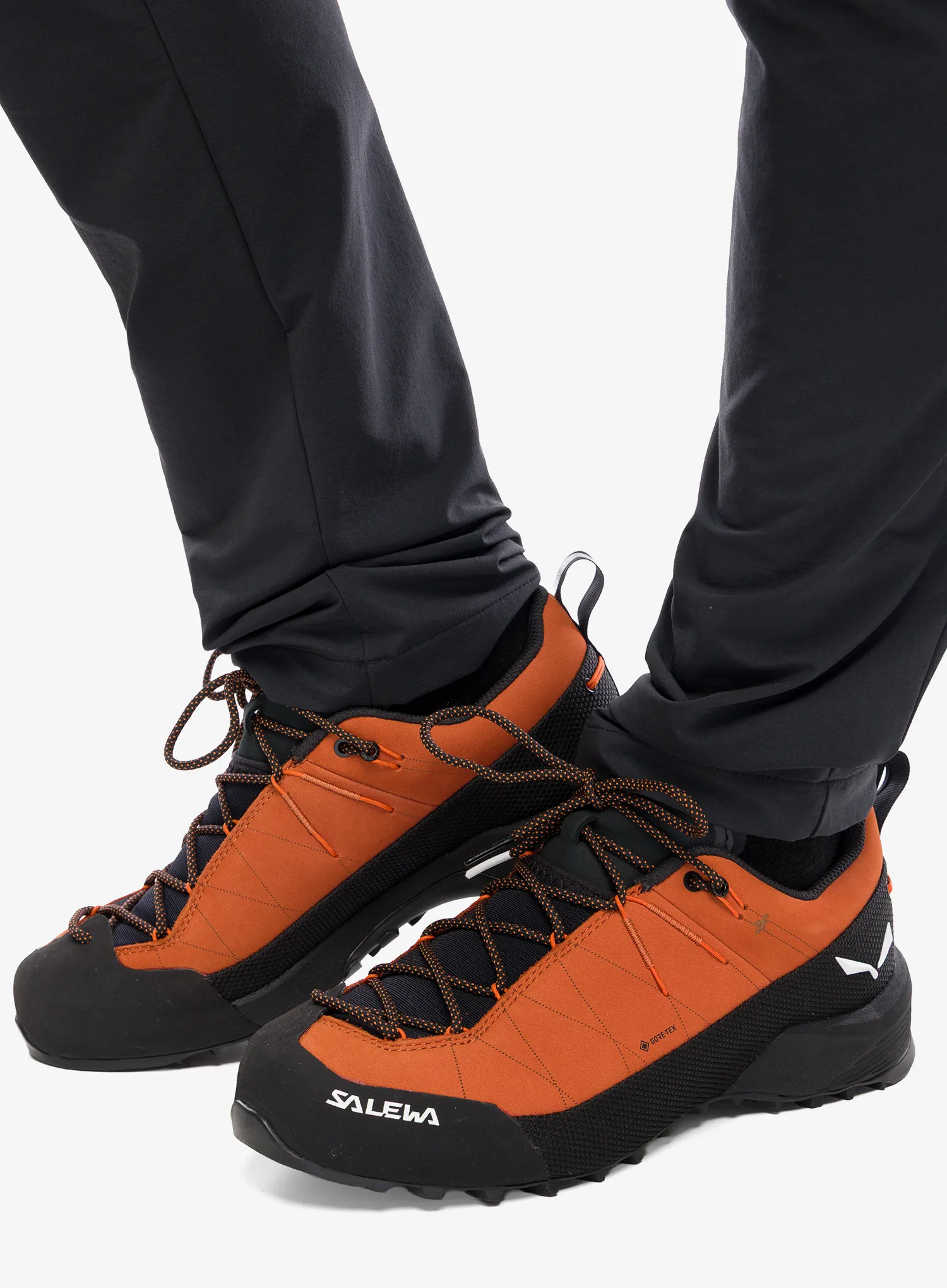 Niske planinarske cipele Salewa Wildfire Leather 2 GTX - bombay brown/black