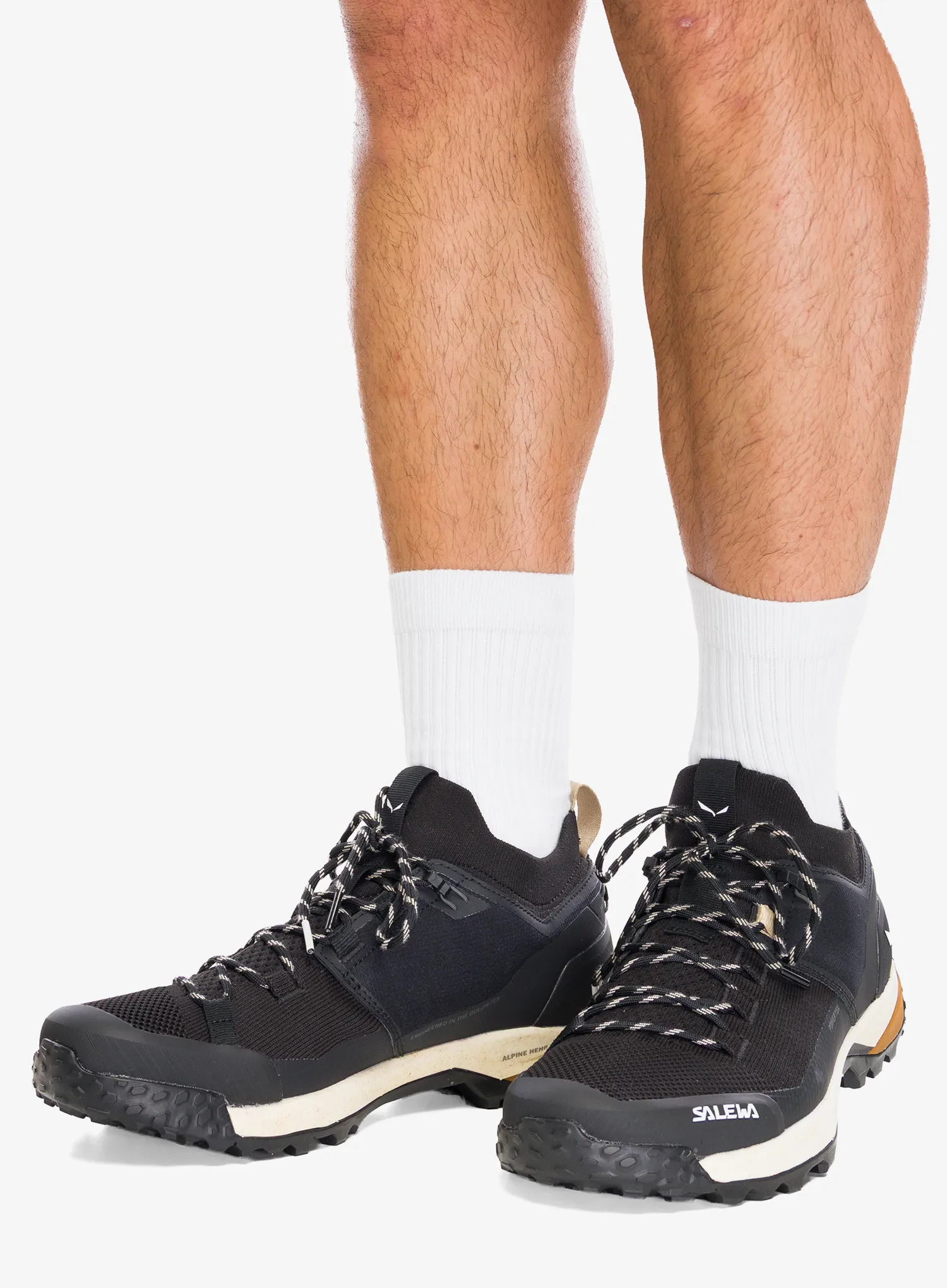 Planinarske cipele Salewa Puez 2 Knit Ptx - black/black