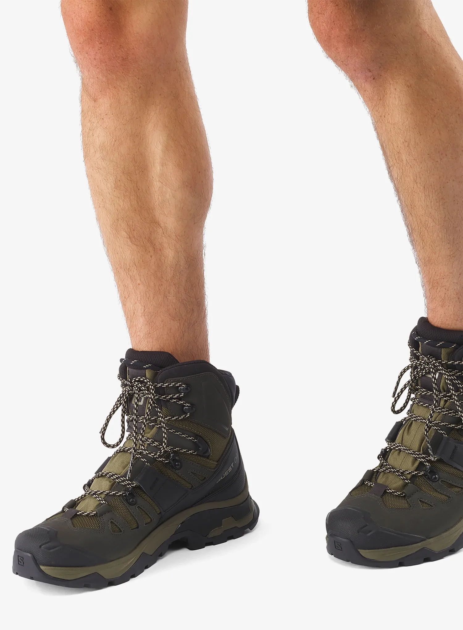Muške planinarske cipele Salomon Quest 4 GTX - olive night/peat