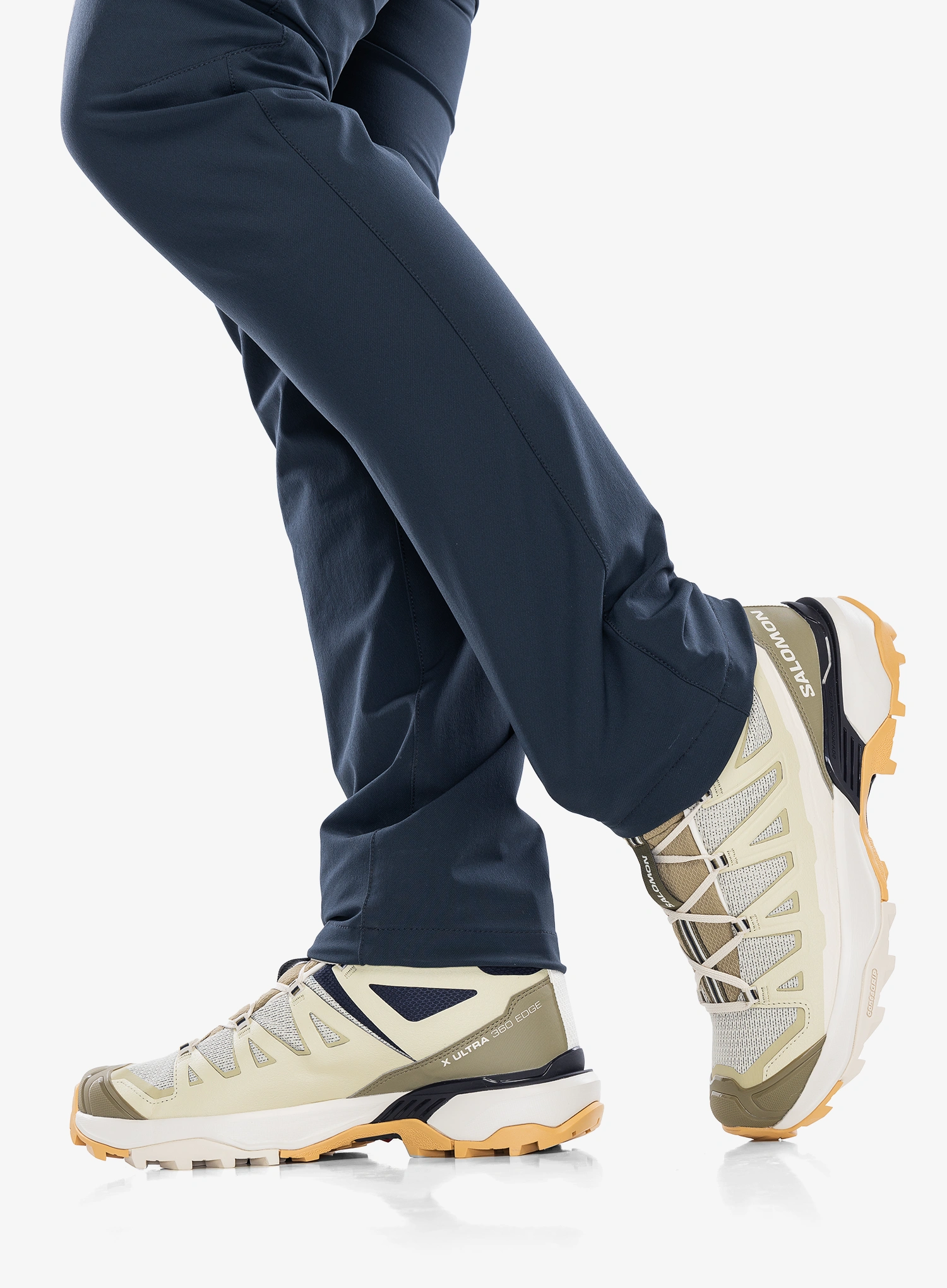 Planinarske cipele Salomon X Ultra 360 Edge Mid GTX - almond milk/alo
