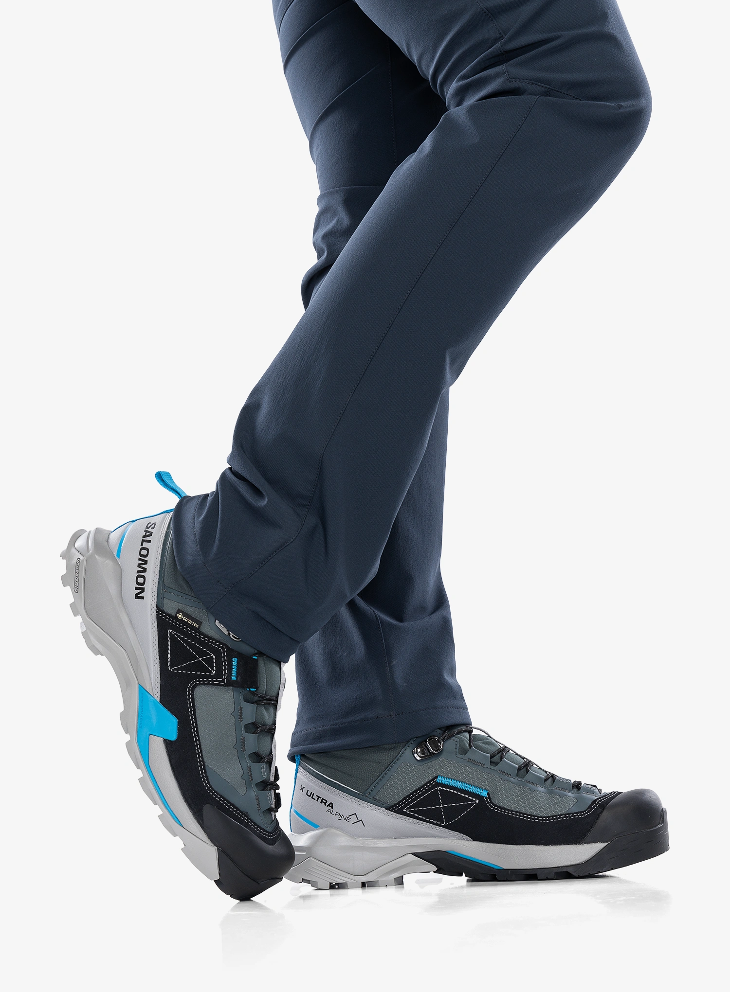 Planinarske cipele Salomon X Ultra Alpine Mid GTX - chi/black