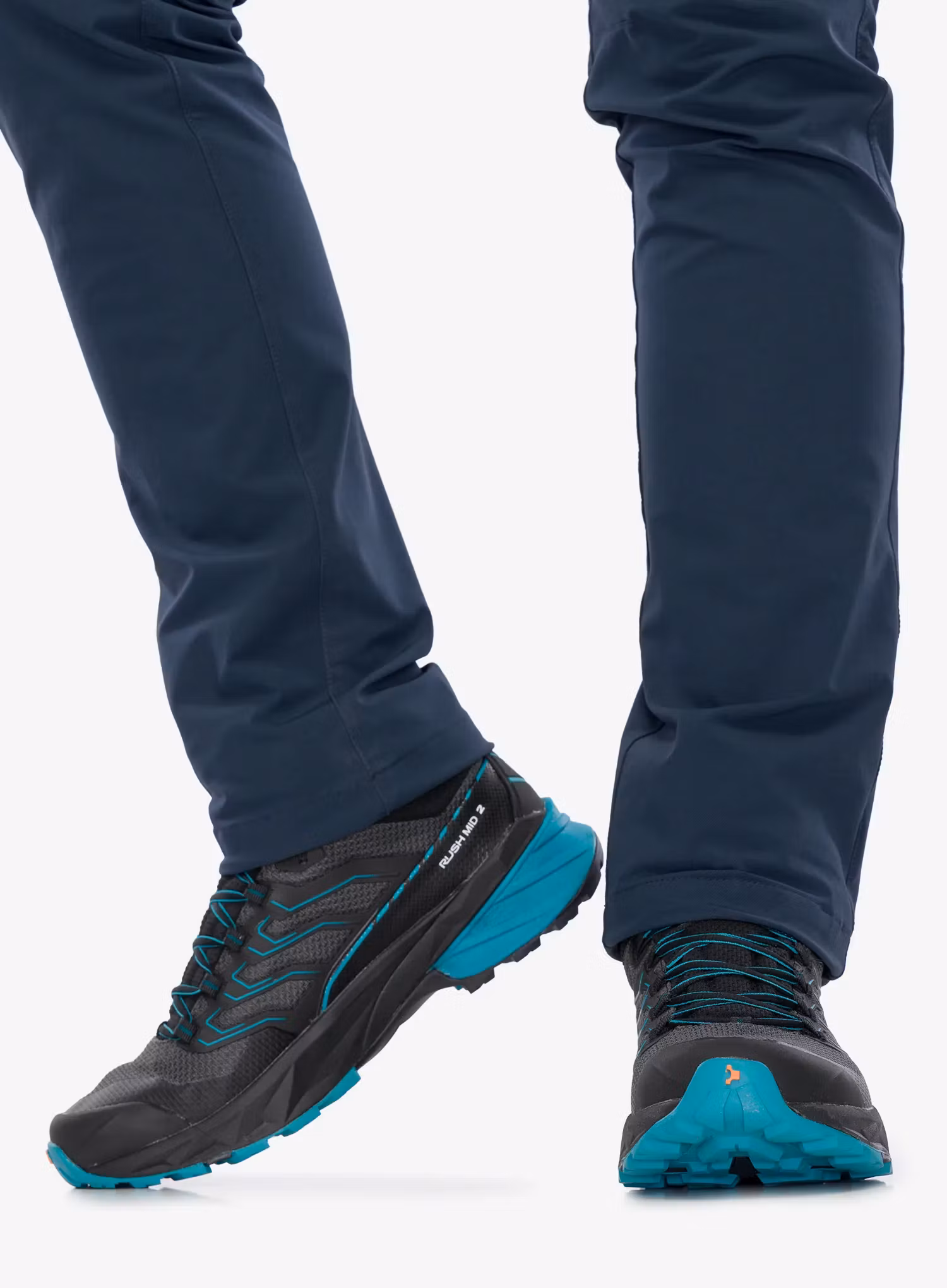 Visoke planinarske cipele Scarpa Rush 2 Mid GTX - anthracite/ottanio
