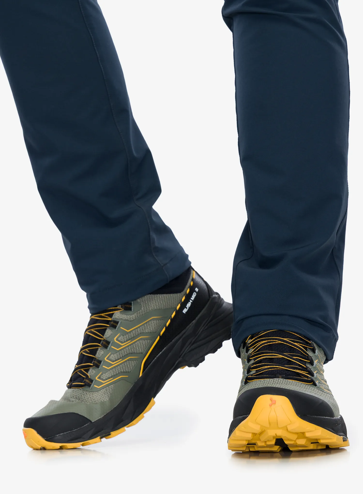 Visoke planinarske cipele Scarpa Rush 2 Mid GTX - moss/sulphur