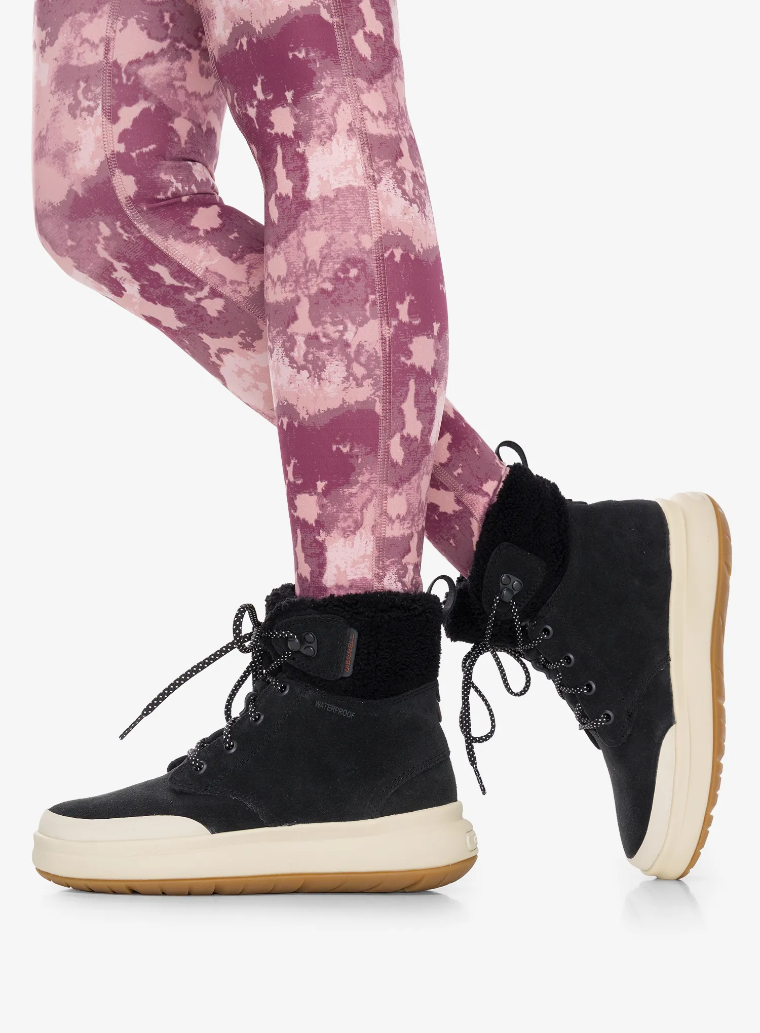 Ženske zimske cipele Merrell Marquette Thermo Lace WP - black