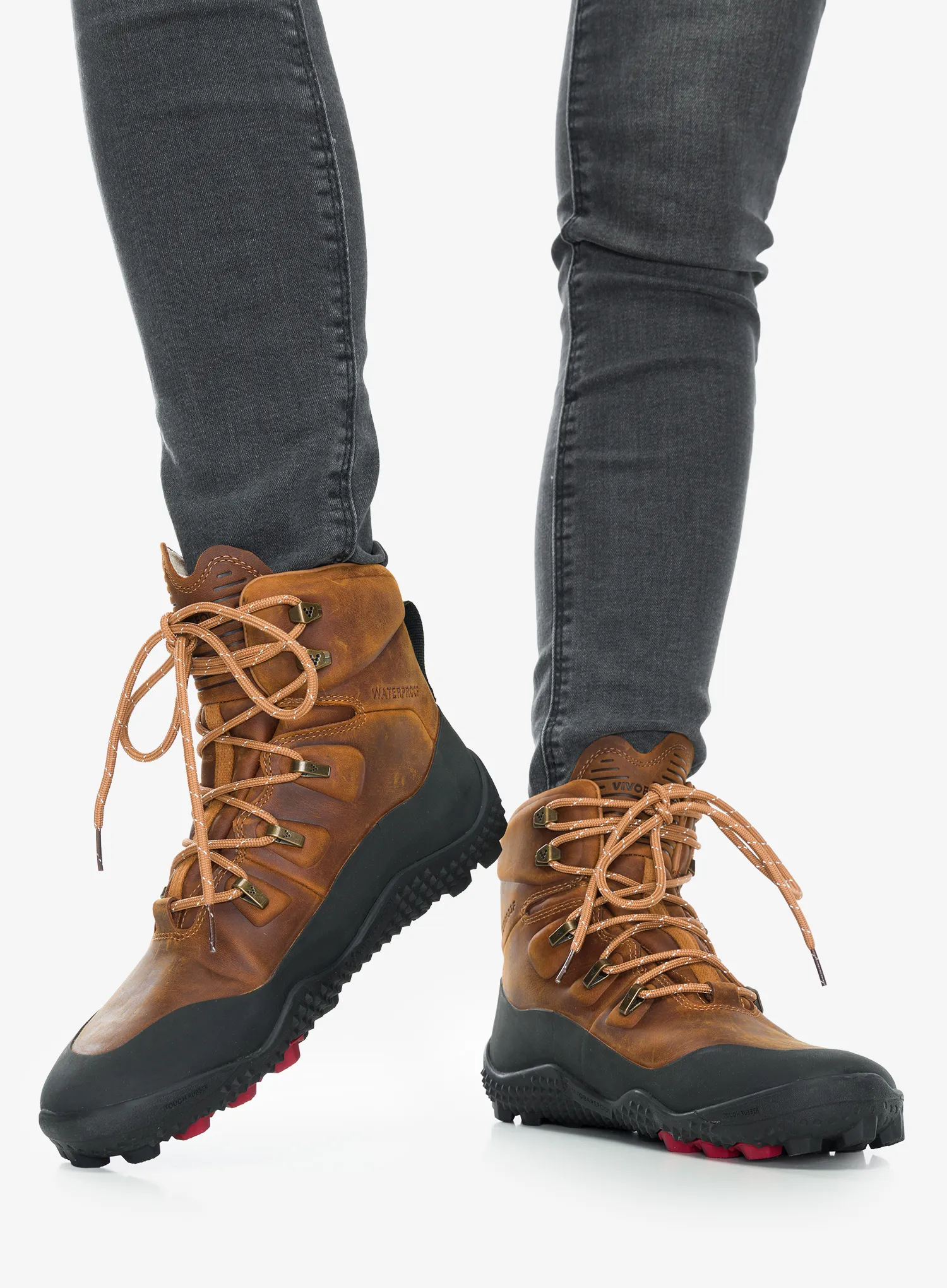 Ženske zimske cipele Vivobarefoot Tracker Winter II SG - tan