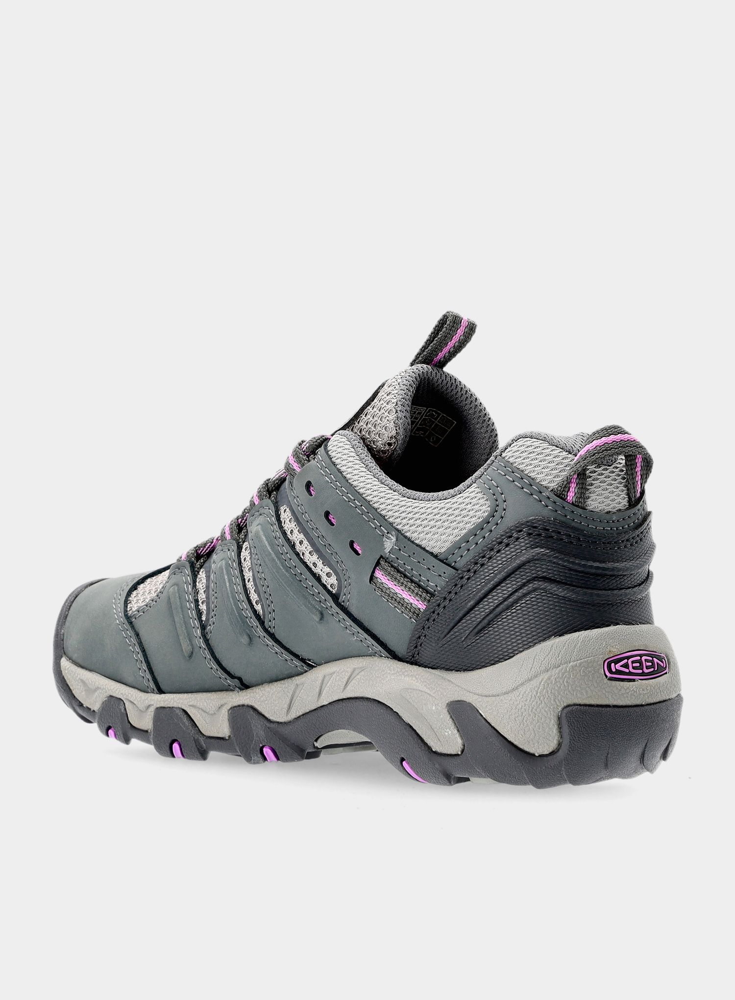 Ženske planinarske cipele Keen Koven WP - steel grey/african violet